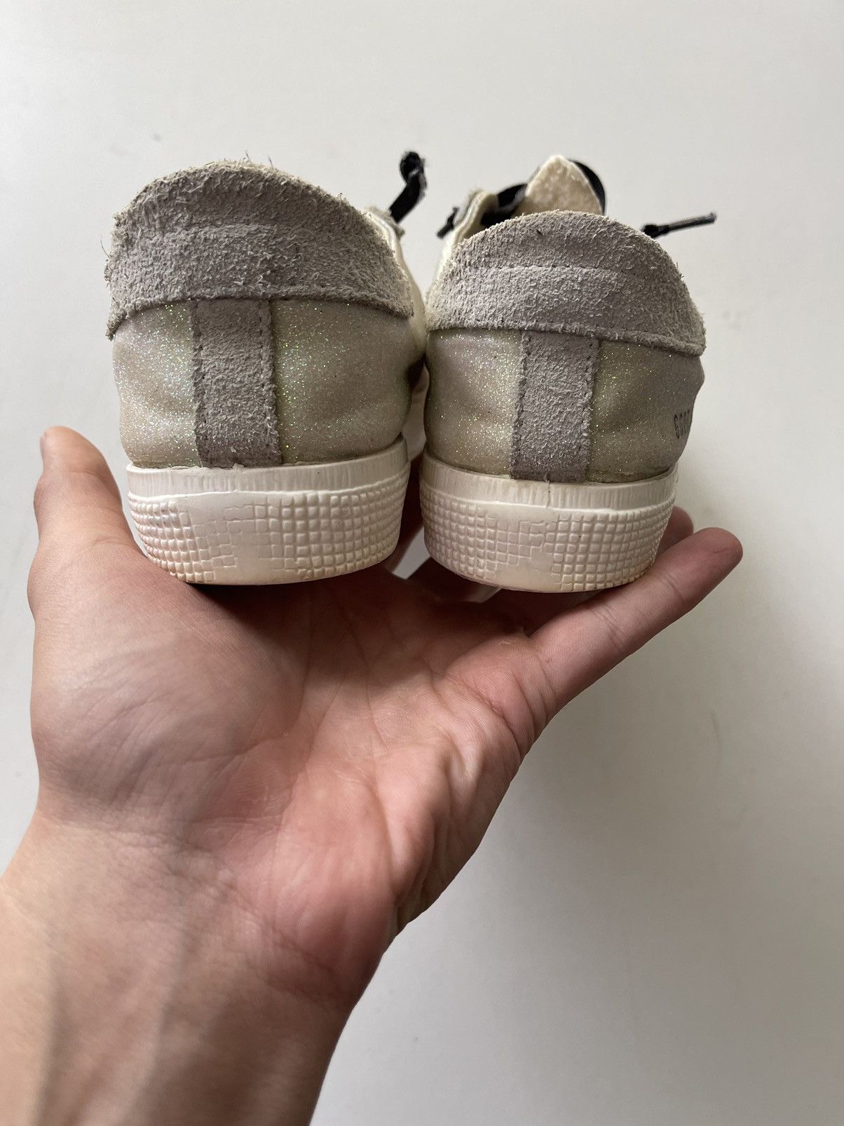 Designer × Golden Goose Golden Goose May leather suede sneakers Size US 6 / IT 36 - 10 Thumbnail