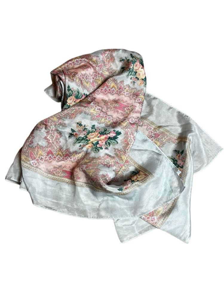 Polo Ralph Lauren Vintage Polo Ralph Lauren Floral Pastel French Rose Pattern Size ONE SIZE - 1 Thumbnail