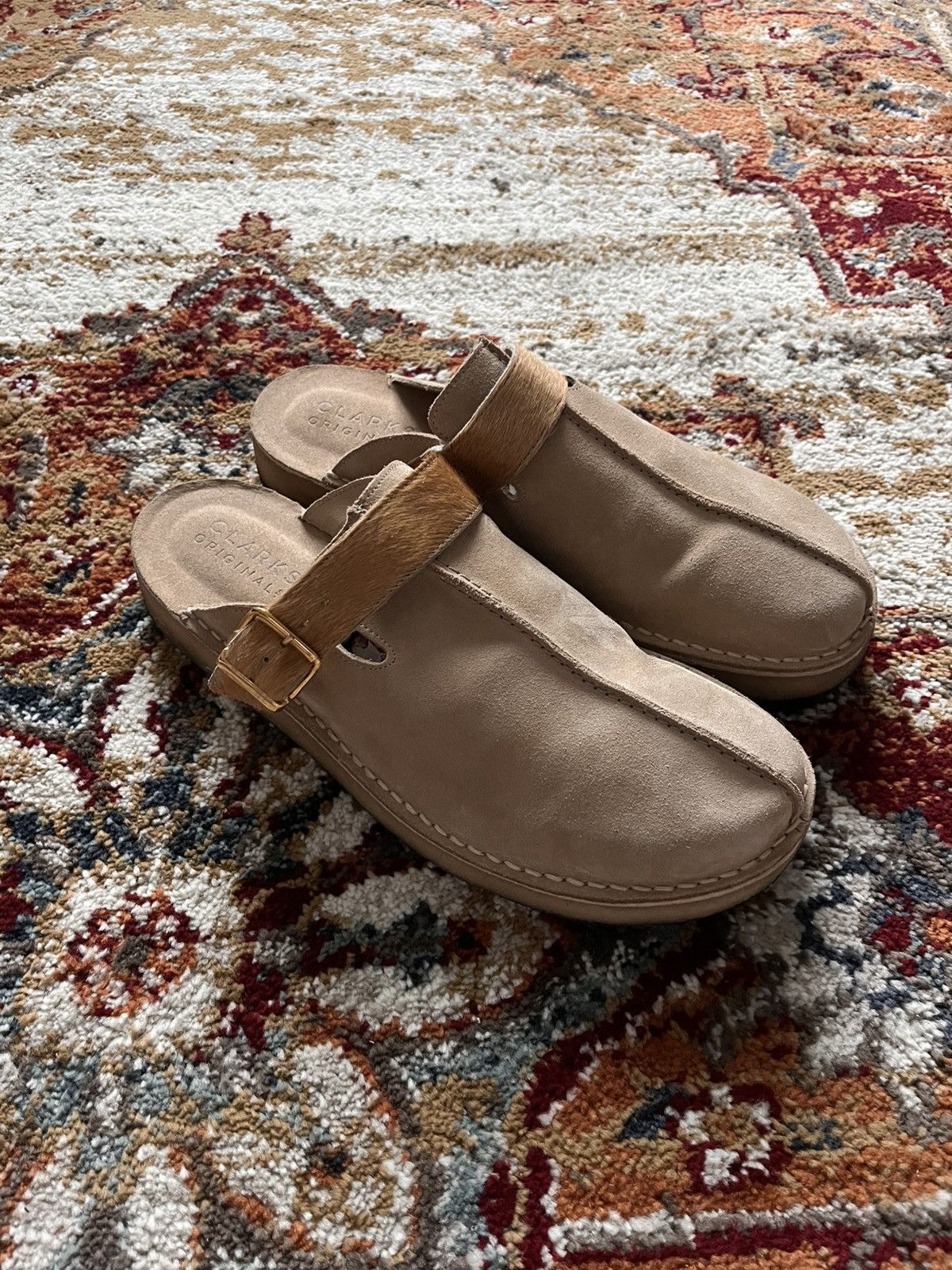 Clarks Clarks originals trek mule interest suede Size US 12 / EU 45 - 1 Thumbnail