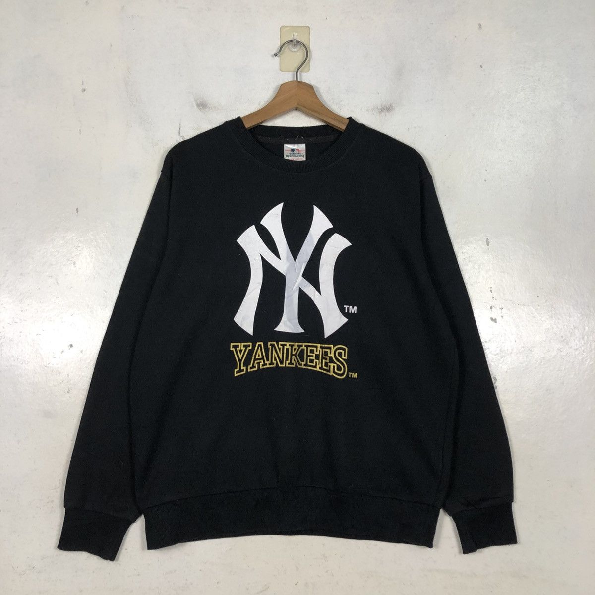New York Yankees 📌Vintage Sweatshirt New York Yankees Mlb Big Logo Size US L / EU 52-54 / 3 - 3 Thumbnail