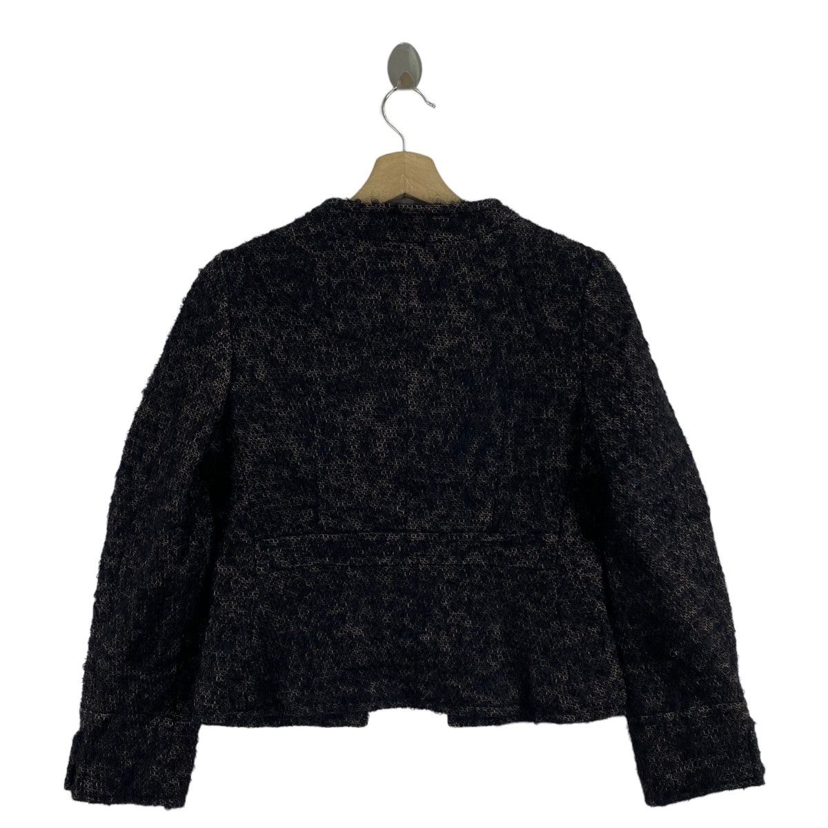 Other CATTA SPACE By Rumi Katoh Multi Pockets Wool Tweed Coat Size M / US 6-8 / IT 42-44 - 2 Thumbnail