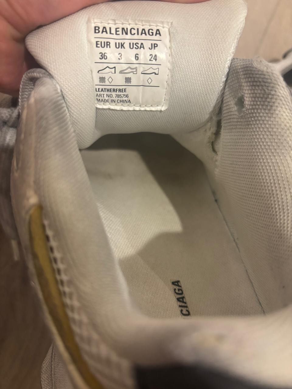 Balenciaga Balenciaga Cargo Distressed Mesh-Trimmed Suede Sneakers Size US 6 / IT 36 - 5 Thumbnail