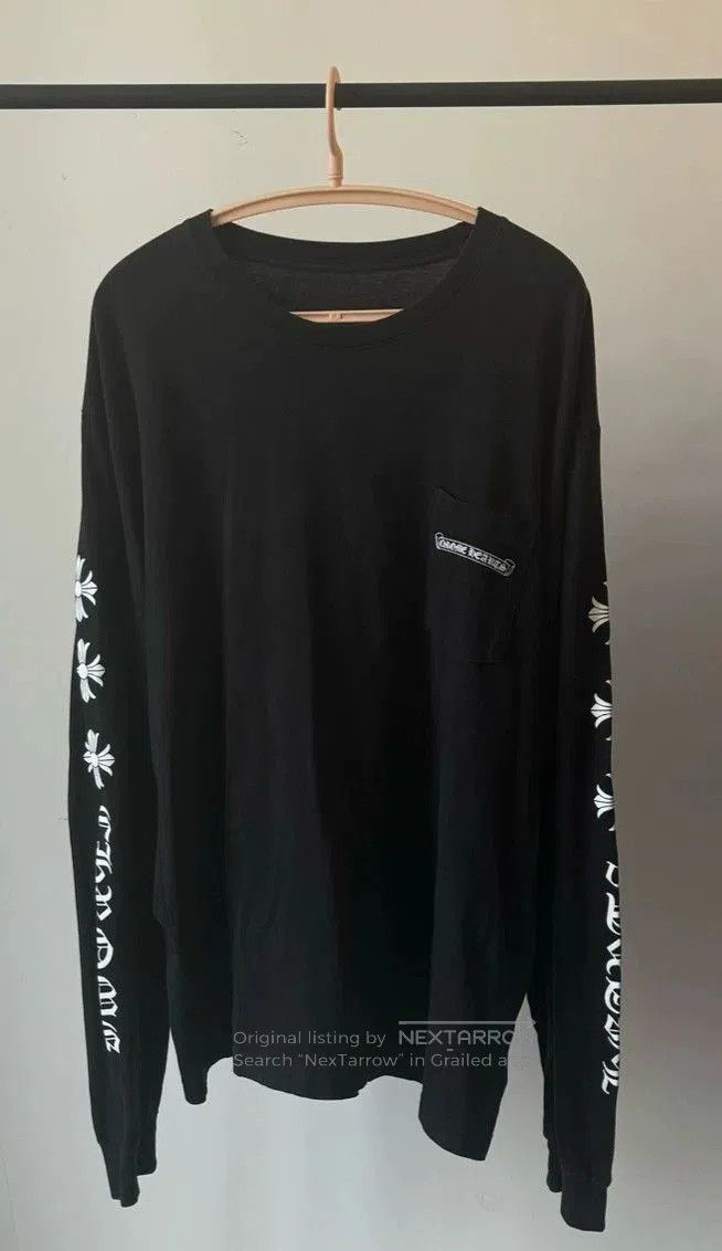 Chrome Hearts Black Chrome Hearts Long Sleeve Shirt. Size US XXL / EU 58 / 5 - 1 Thumbnail
