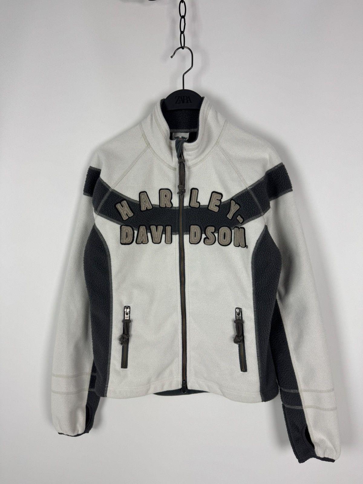 Harley Davidson Harley Davidson 1903 Fleece Full Zip Women’s Jacket Size S / US 4 / IT 40 - 2 Thumbnail