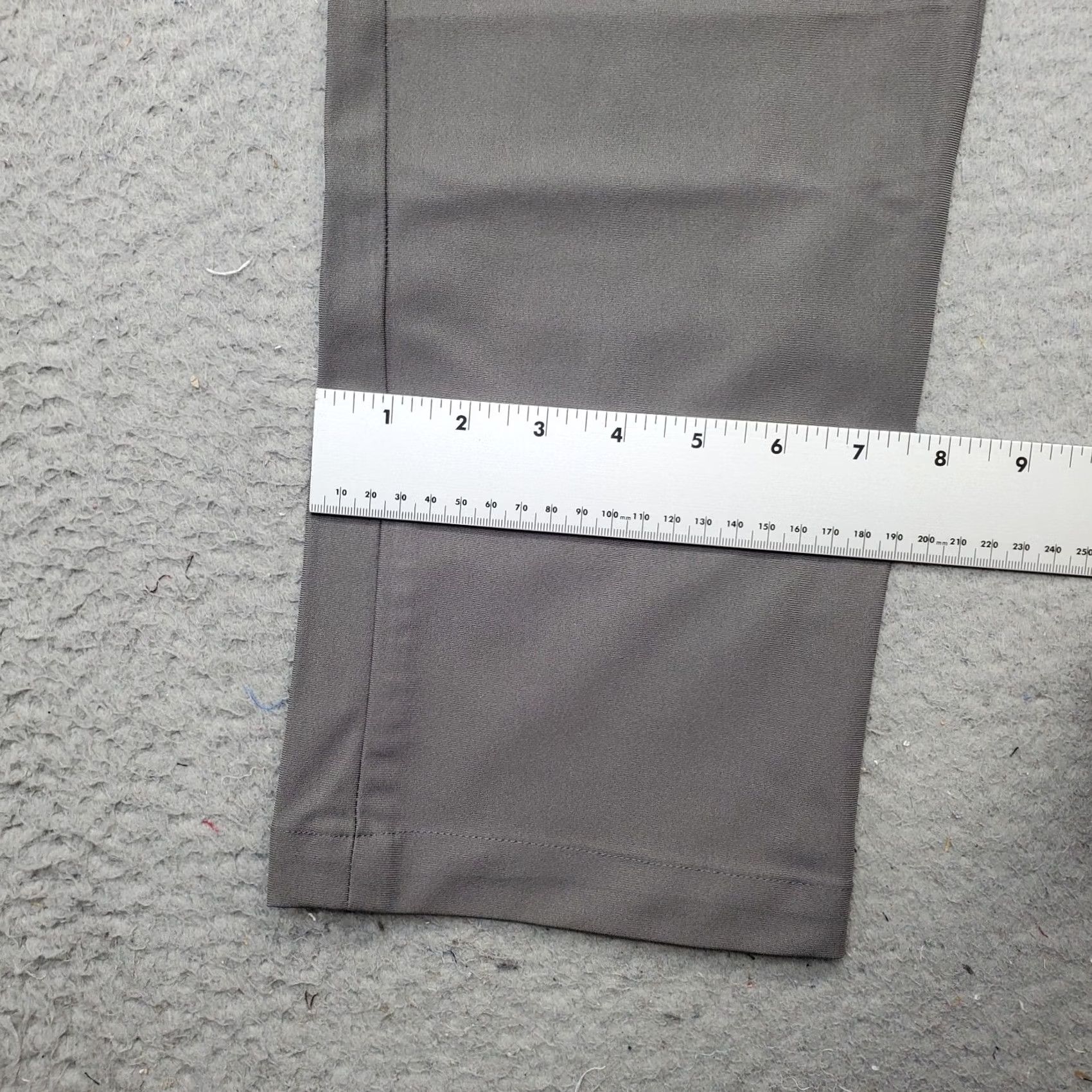 Vintage Hickey Freeman Chino Pants Mens 34x32 Gray Performance Slash Pocket Straight Leg Shirt Size US 34 / EU 50 - 5 Thumbnail