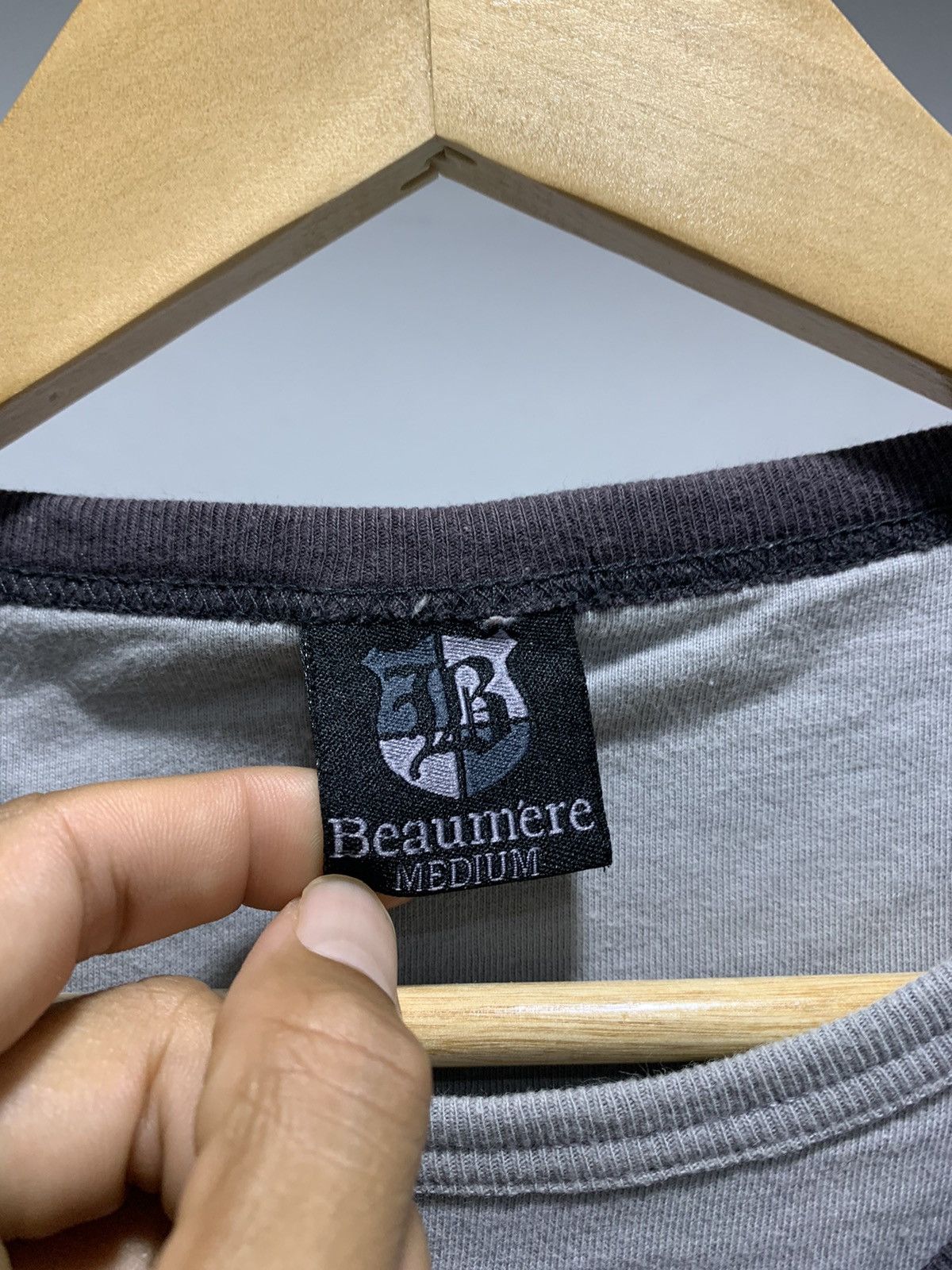 Hysteric Glamour × Japanese Brand × Vintage 💥FINAL DROP💥 Beaumere Poem Wording Ls Size US M / EU 48-50 / 2 - 6 Thumbnail