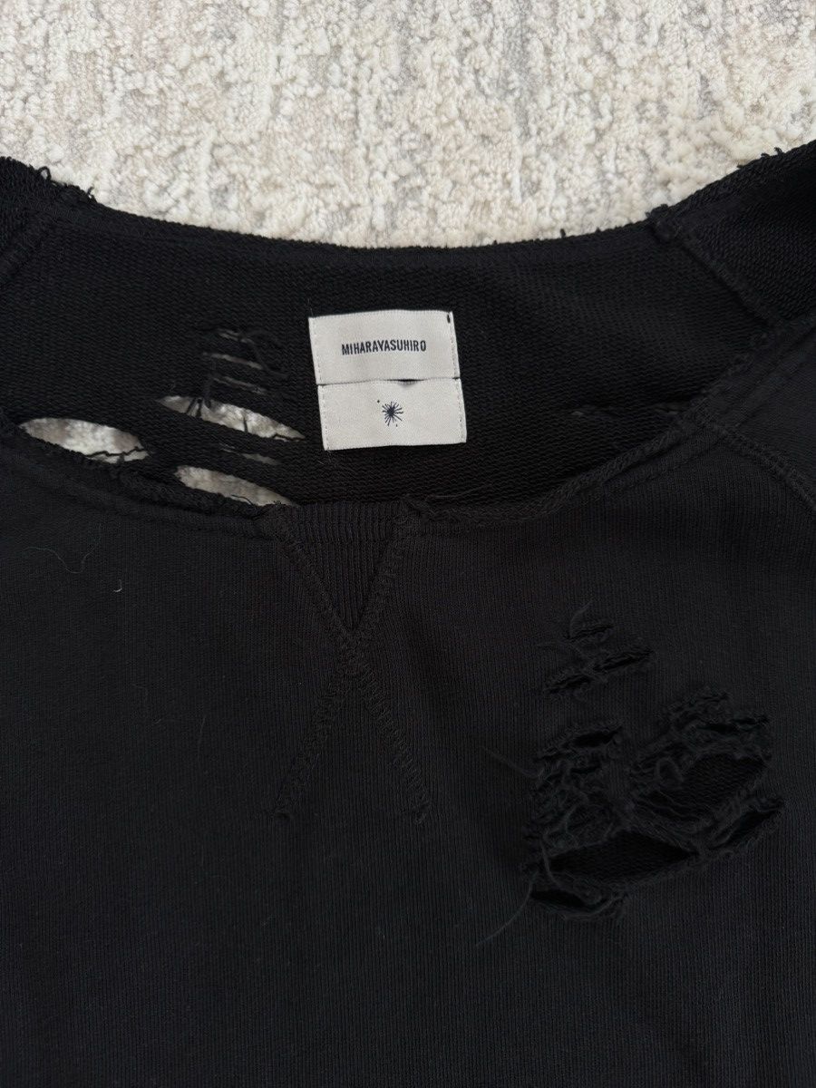 Maison MIHARA YASUHIRO Ripped Sweatshirt Size US M / EU 48-50 / 2 - 7 Thumbnail