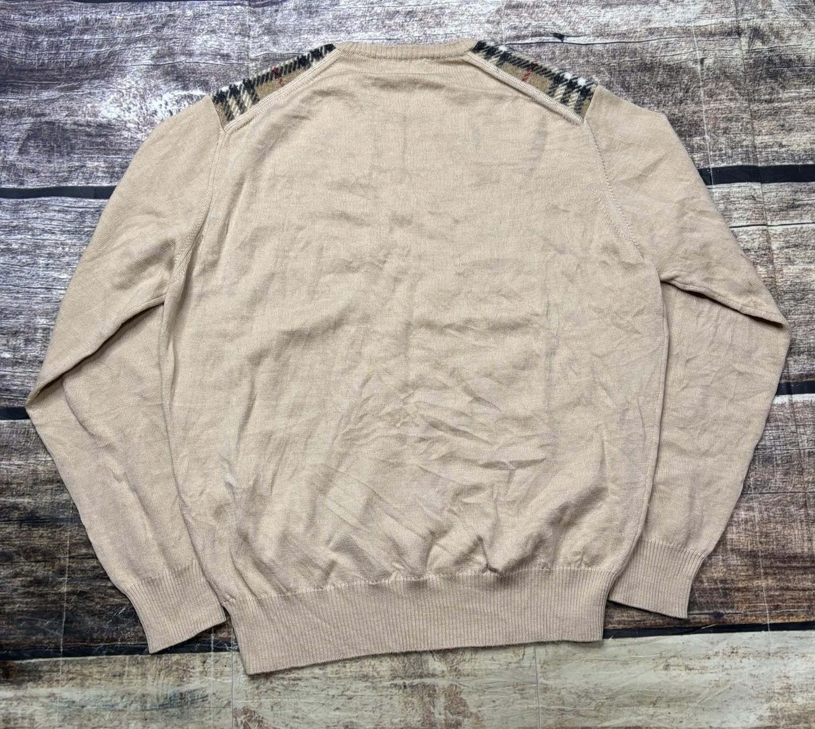 Other Burberry London Sweater Mens Small Merino Wool Nova Check Size US S / EU 44-46 / 1 - 3 Thumbnail