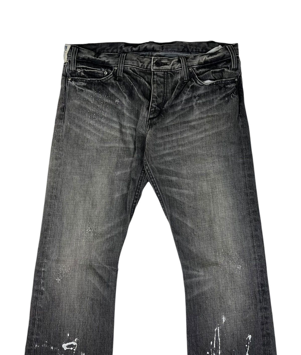 Japanese Brand Japanese Brand Burden Flare Painter Denim Jeans Size US 34 / EU 50 - 3 Thumbnail