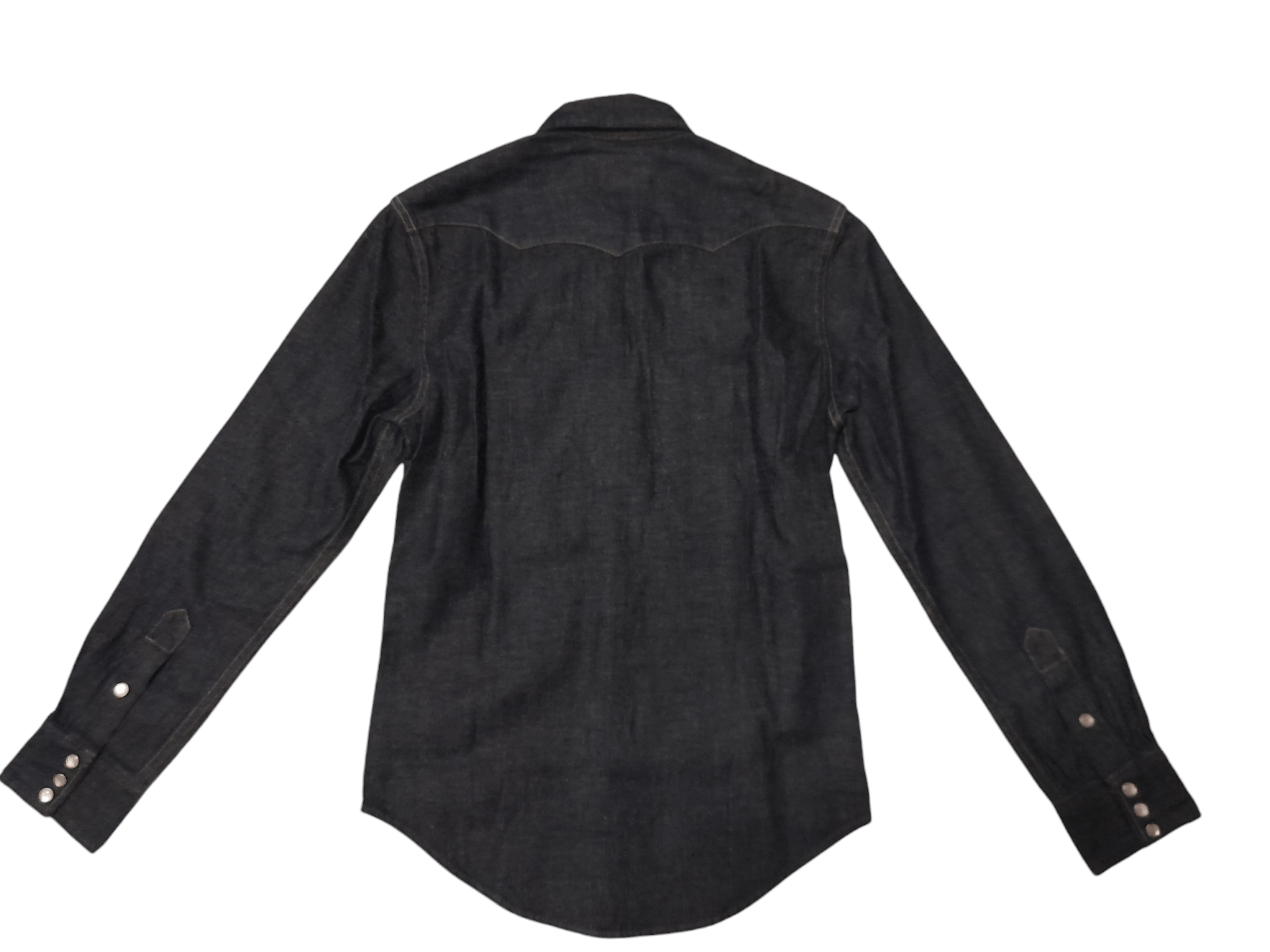 RRL Ralph Lauren RRL Ralph Lauren Buffalo Denim Shirt (F353) Size US XS / EU 42 / 0 - 6 Thumbnail