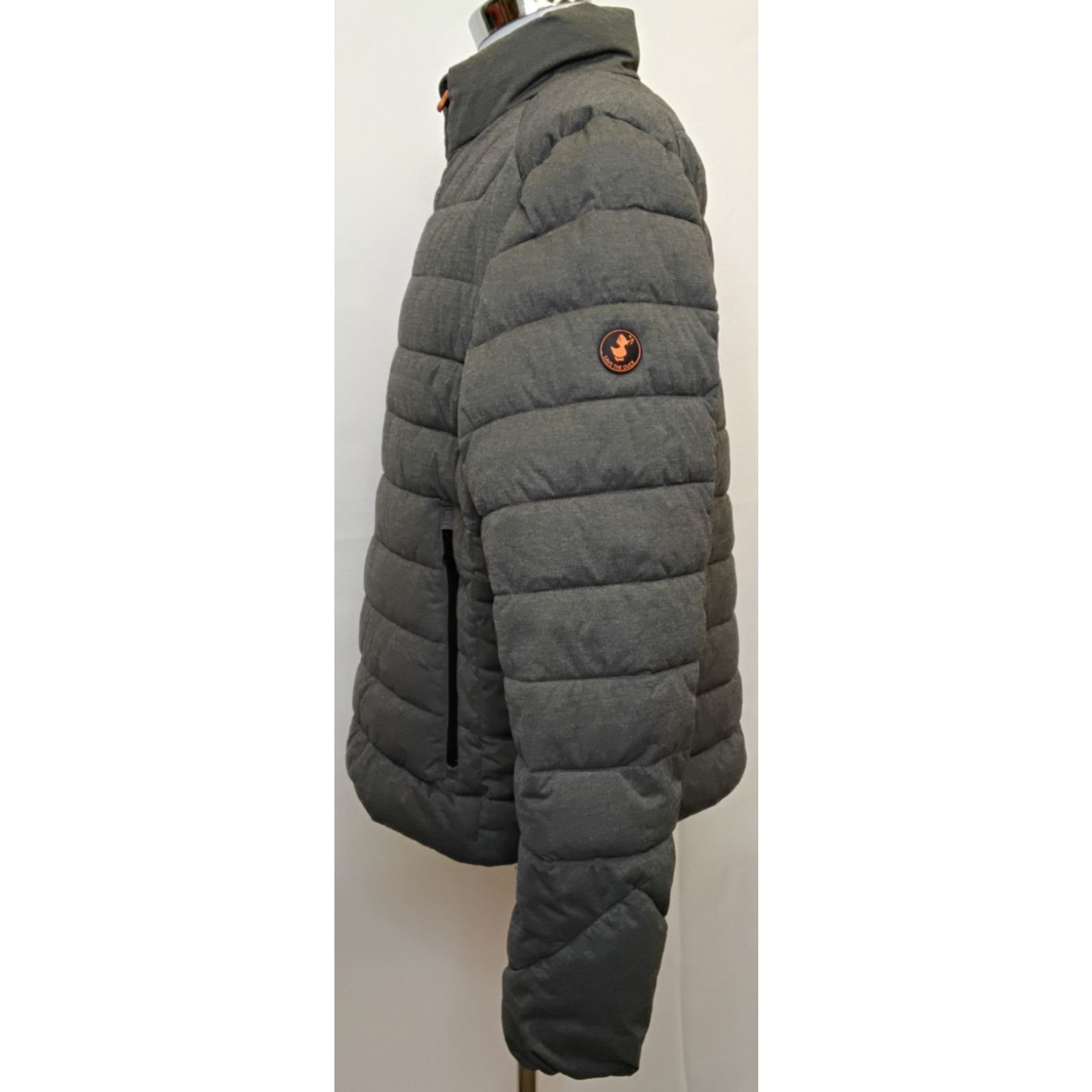 Save The Duck Save the Duck Stretch Plumtech Puffy Jacket Men XL Gray Size US XL / EU 56 / 4 - 4 Thumbnail