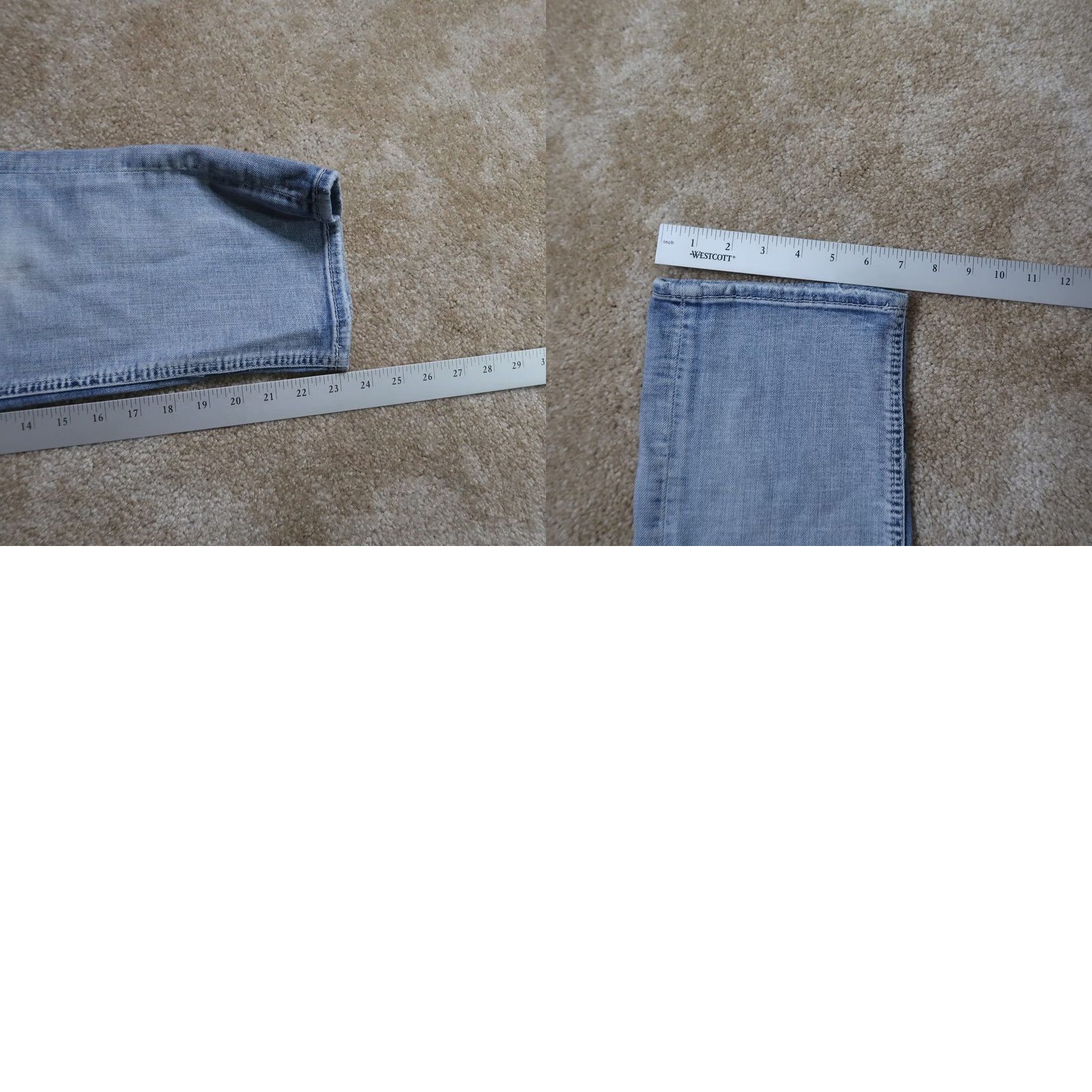 Silver Jeans Co. Silver Jeans Suki Capri Jeans Womens 31x22.5 Blue Stretch Denim Capris Slim Size 24" / US 00 / IT 34 - 9 Thumbnail