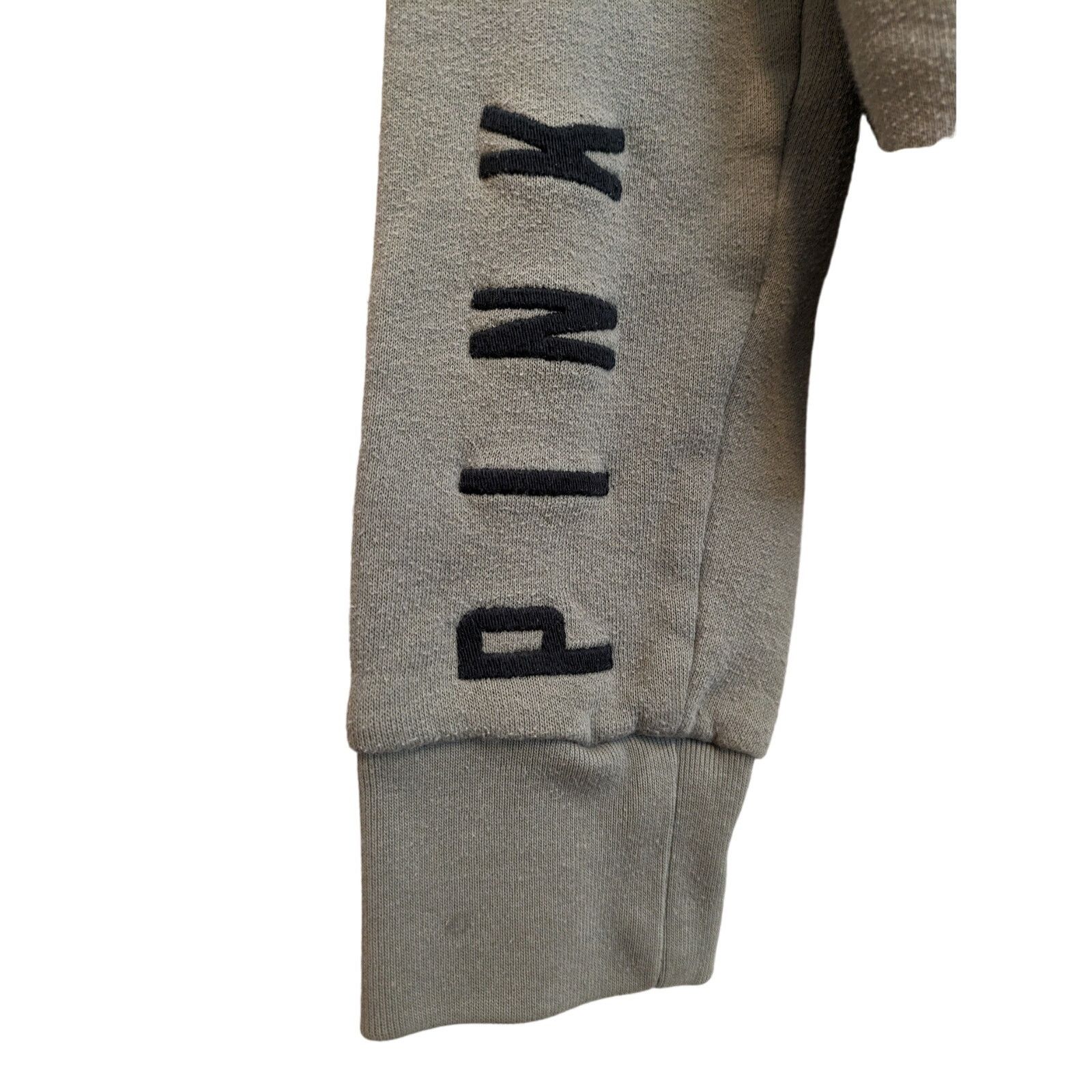Pink × Victoria's Secret Victoria's Secret PINK Olive Green Zip Up Hoodie Sweatshirt Size XS / US 0-2 / IT 36-38 - 4 Thumbnail