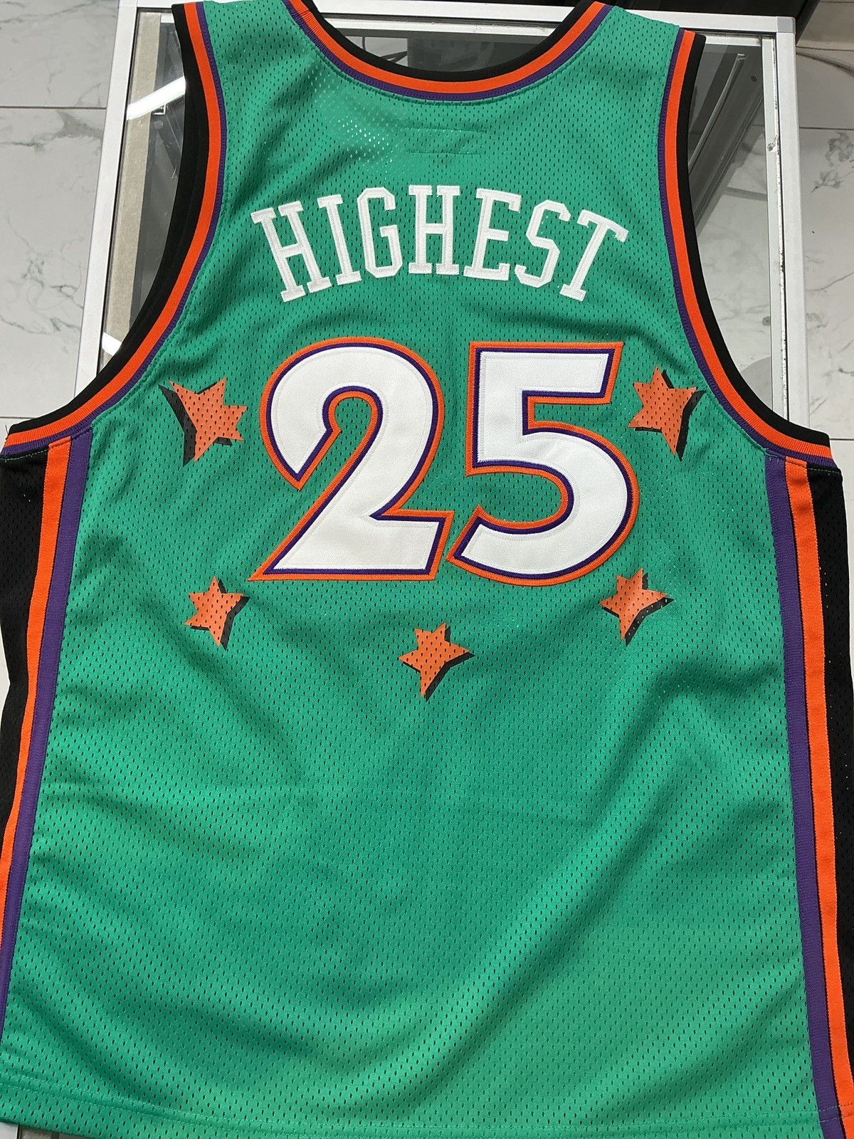 Supreme Supreme All Star Basketball Jersey (SS25) Green Size US L / EU 52-54 / 3 - 2 Thumbnail