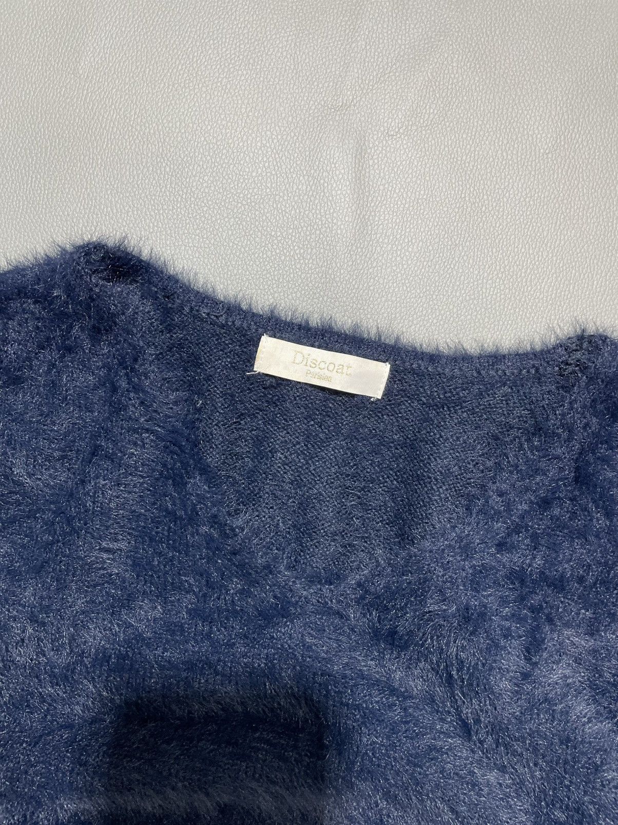 Hysteric Glamour Discoat - Fuzzy Mohair Sweaters Navy Size M / US 6-8 / IT 42-44 - 2 Thumbnail