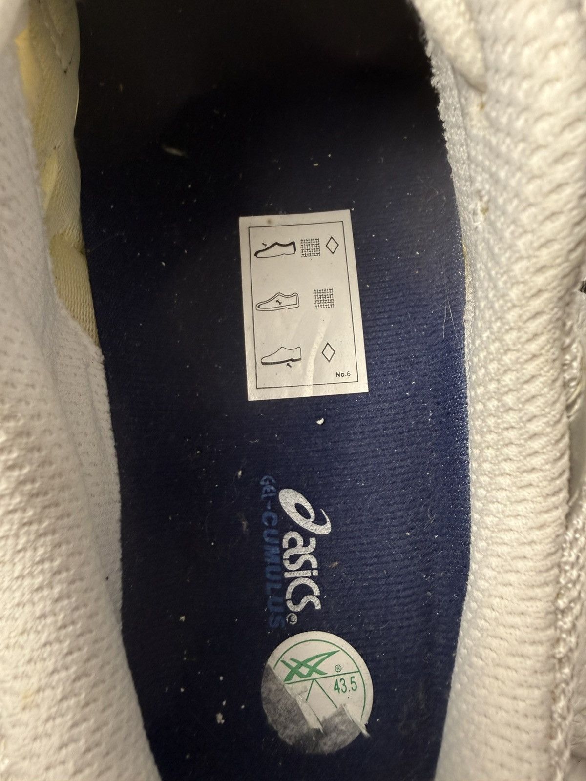 Asics asics gel-comulus US9.5 UK8.5 EUR43.5 Sneakers Vintage Size US 9.5 / EU 42-43 - 11 Thumbnail