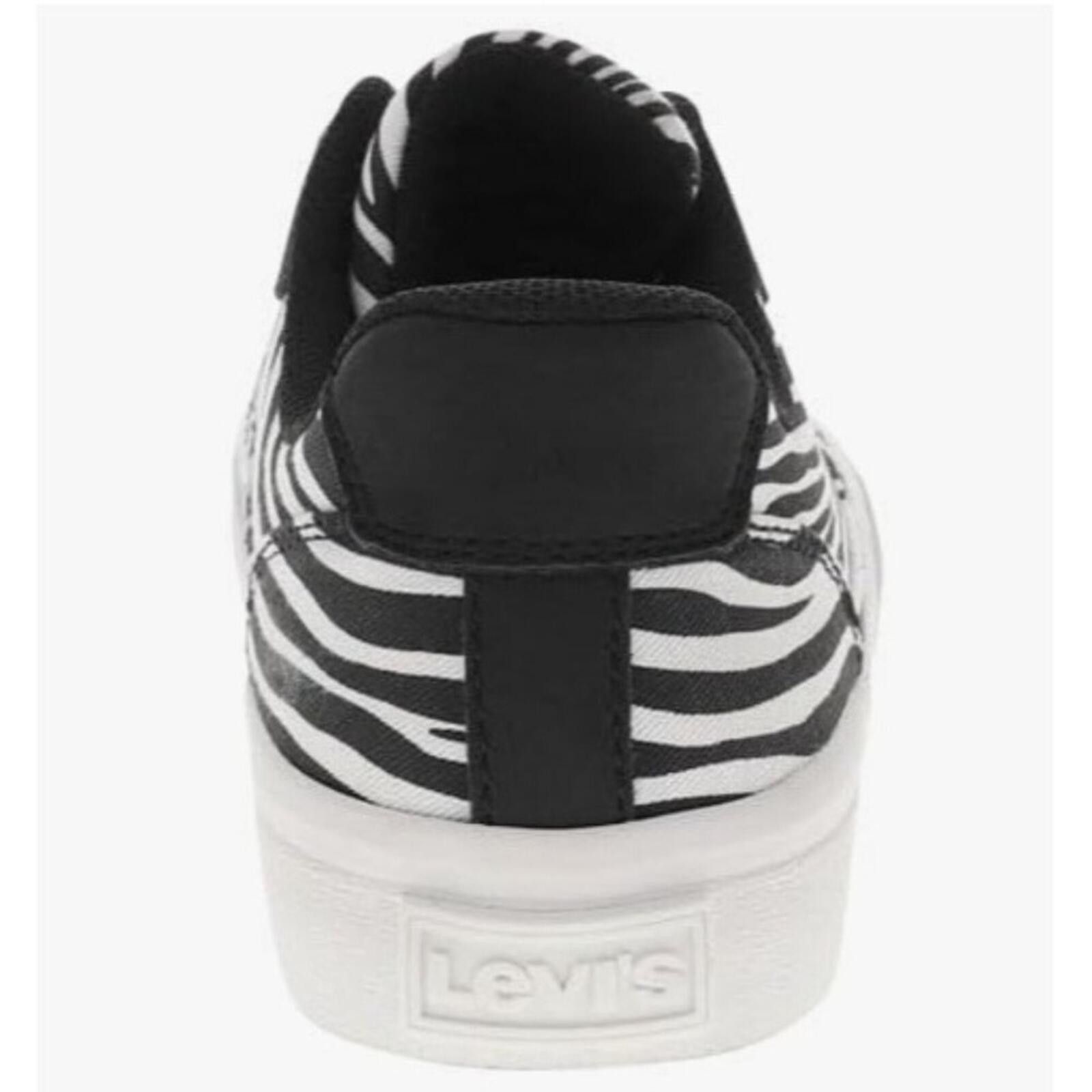 Levi's Levi's Unisex Naya M Zebra Sneaker | Black & White Size US 5 / EU 37 - 9 Thumbnail