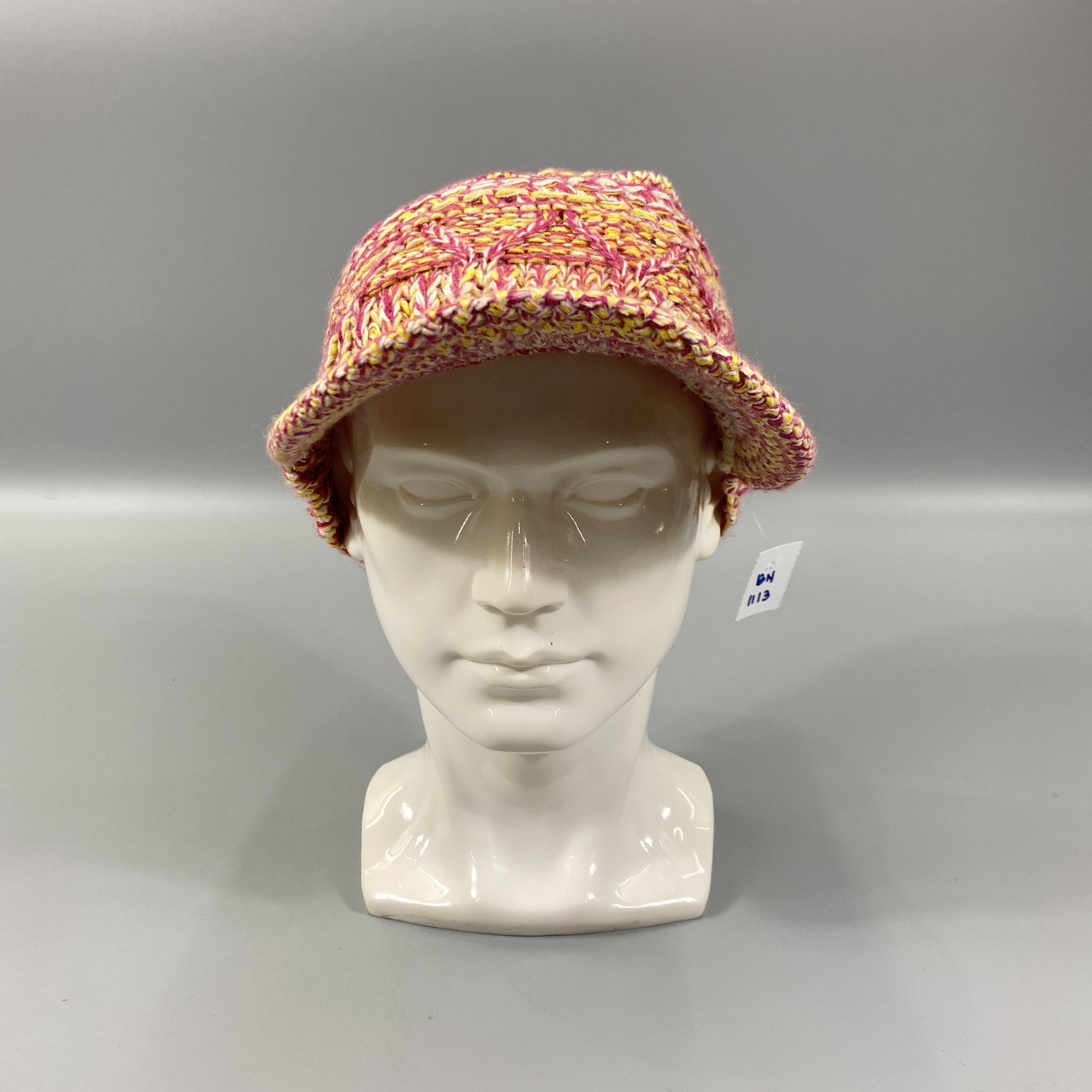 Japanese Brand Columbia Knit Beanie Hat With Brim -BN1113 Size ONE SIZE - 2 Thumbnail
