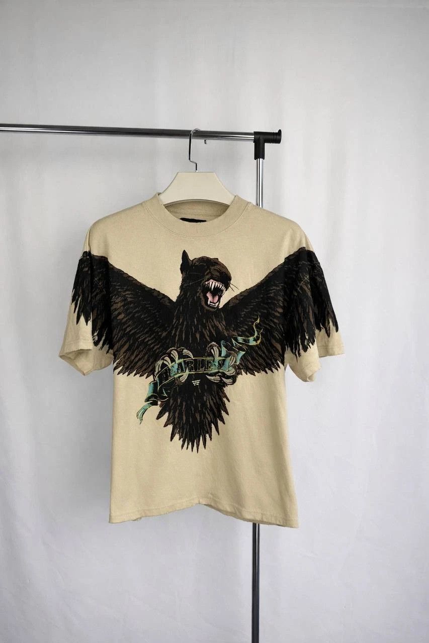 Represent Clo. Represent Eagle Graphic T-Shirt Beige Men’s Streetwear Tee Size US L / EU 52-54 / 3 - 1 Thumbnail