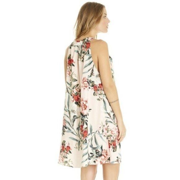 Other Maison Du Soir Night Dress M Emmie Floral Twist Strap Luxury Size ONE SIZE - 6 Thumbnail