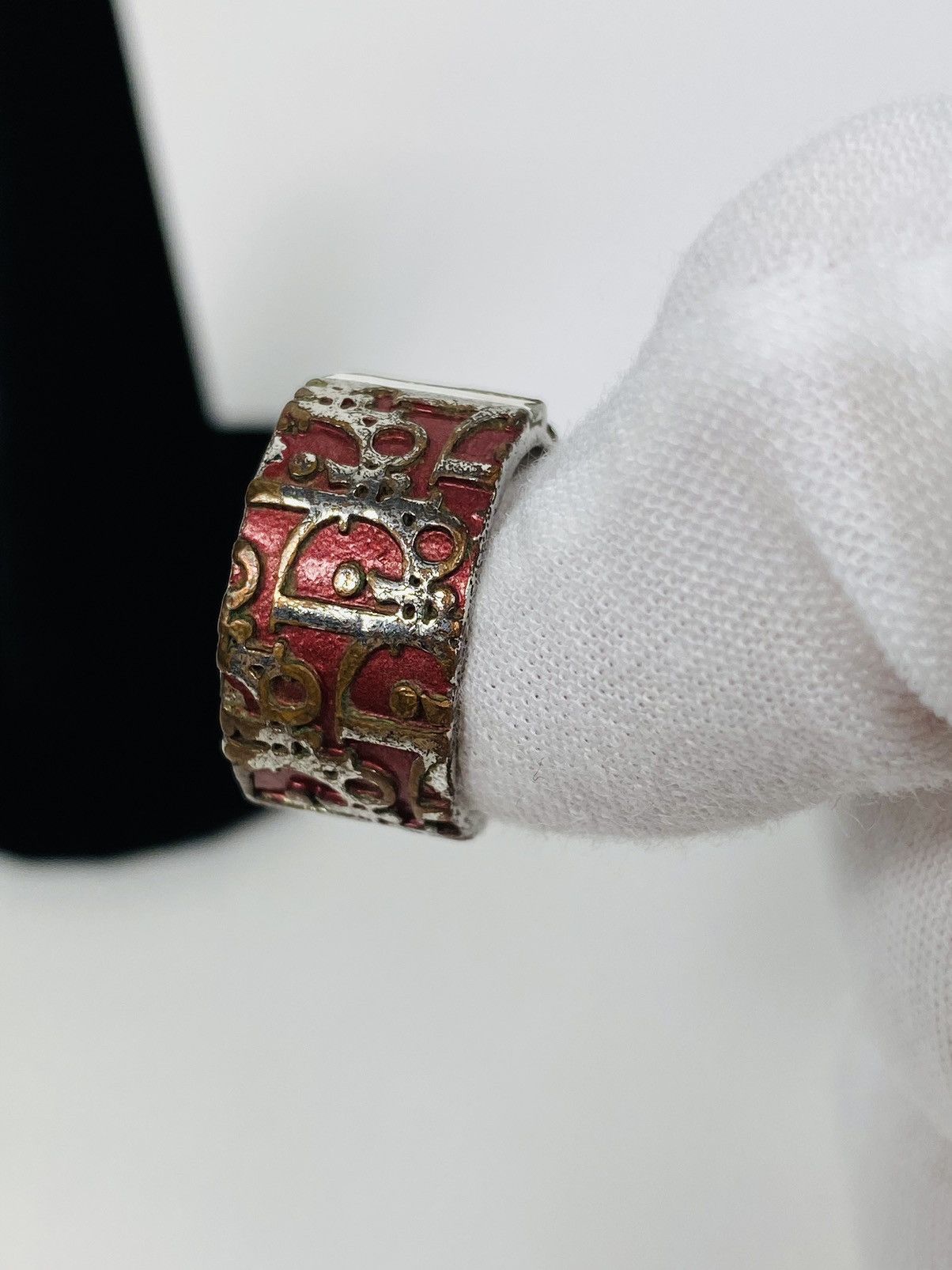 Dior Dior Red Trotter 2 Ring size 5 Size ONE SIZE - 4 Thumbnail