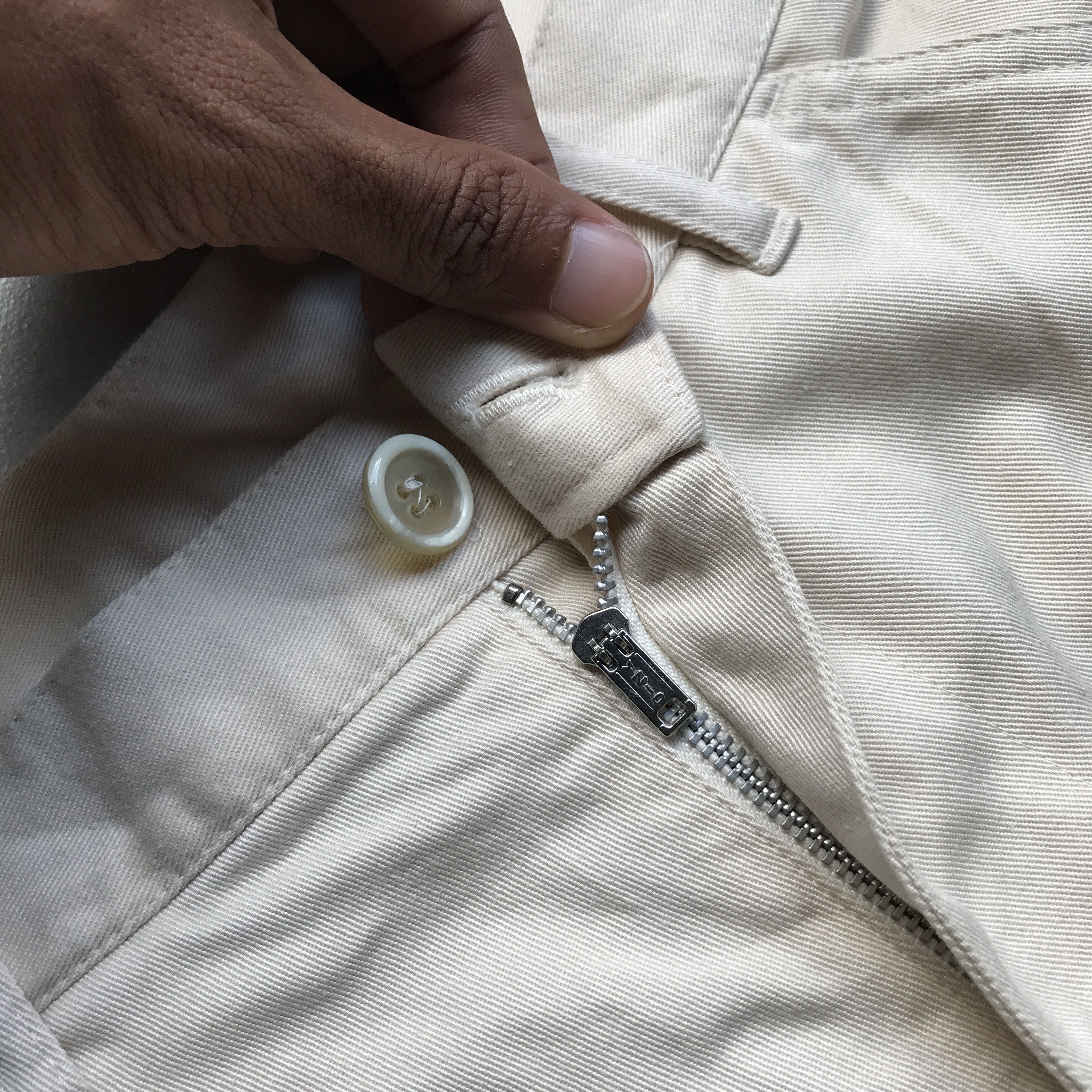 Comme des Garcons SHIRT Comme des Garcons Shirt Beige Trouser Size US 34 / EU 50 - 11 Thumbnail