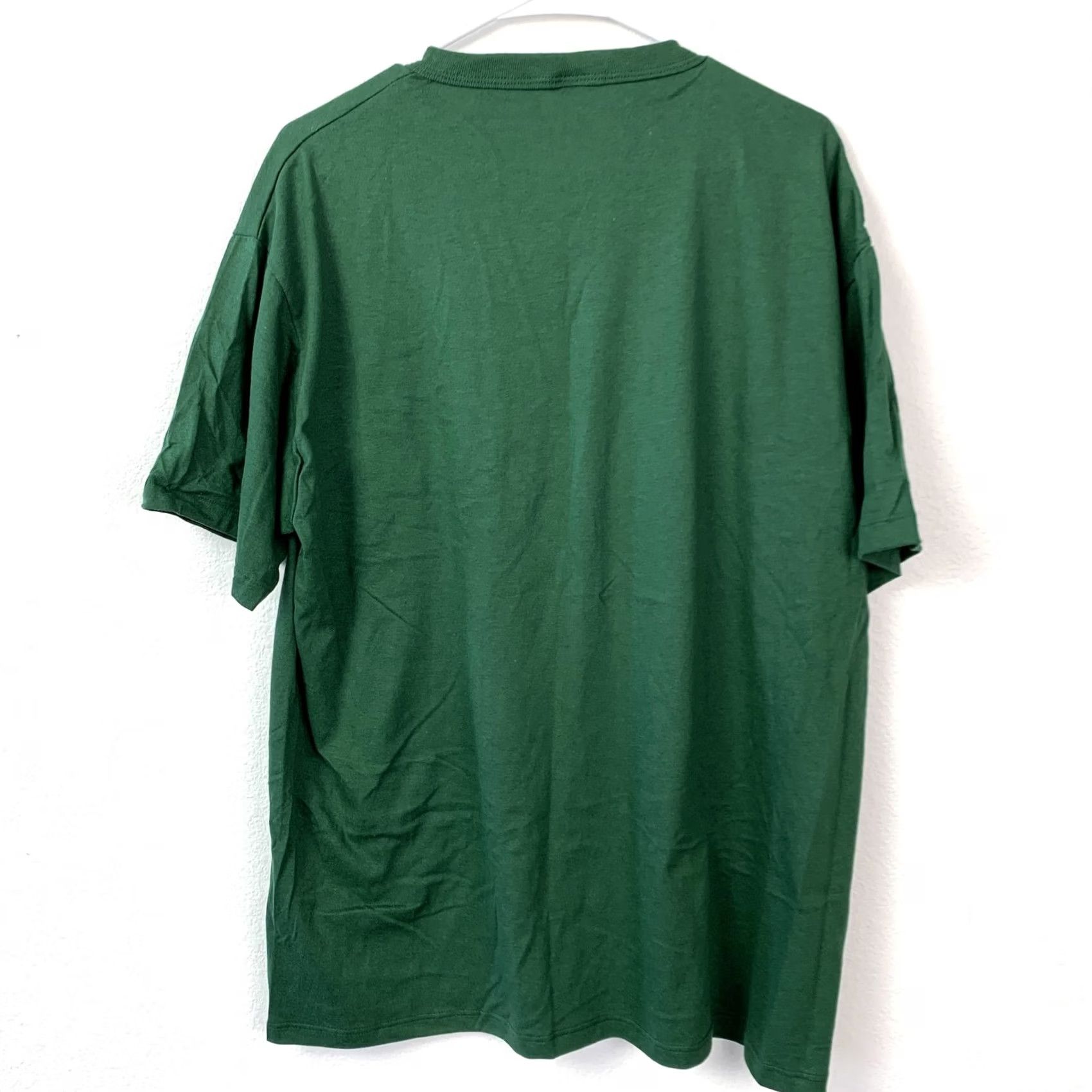 Russell Athletic VINTAGE Russell Athletic Men XL Blank Green T-Shirt Short Sleeve Crew Neck Size US XL / EU 56 / 4 - 7 Thumbnail