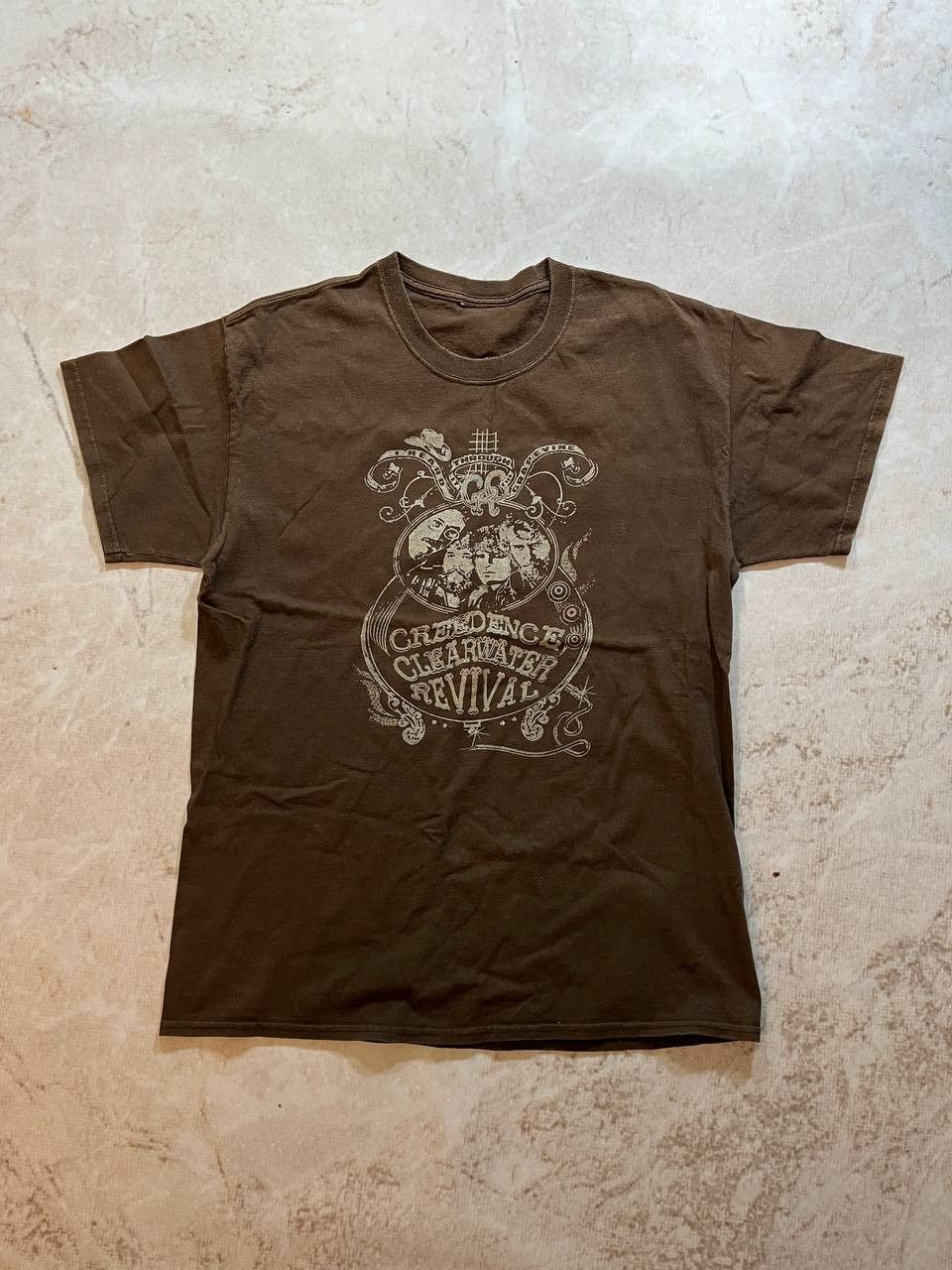 Band Tees × Vintage Creedence Clearwater Revival 90s Rock Band Vintage Tee-Shirt Size US L / EU 52-54 / 3 - 1 Thumbnail