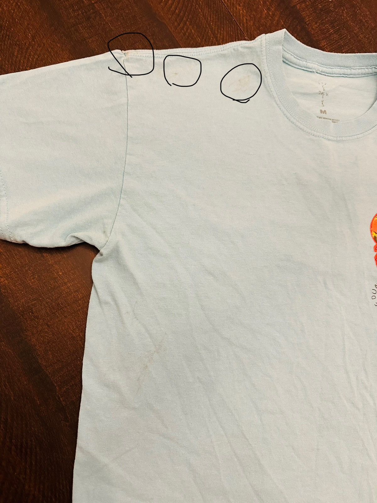 Travis Scott Cactus Jack Travis Scott Medium Class of 2020 Blue T Shirt Size US M / EU 48-50 / 2 - 7 Thumbnail