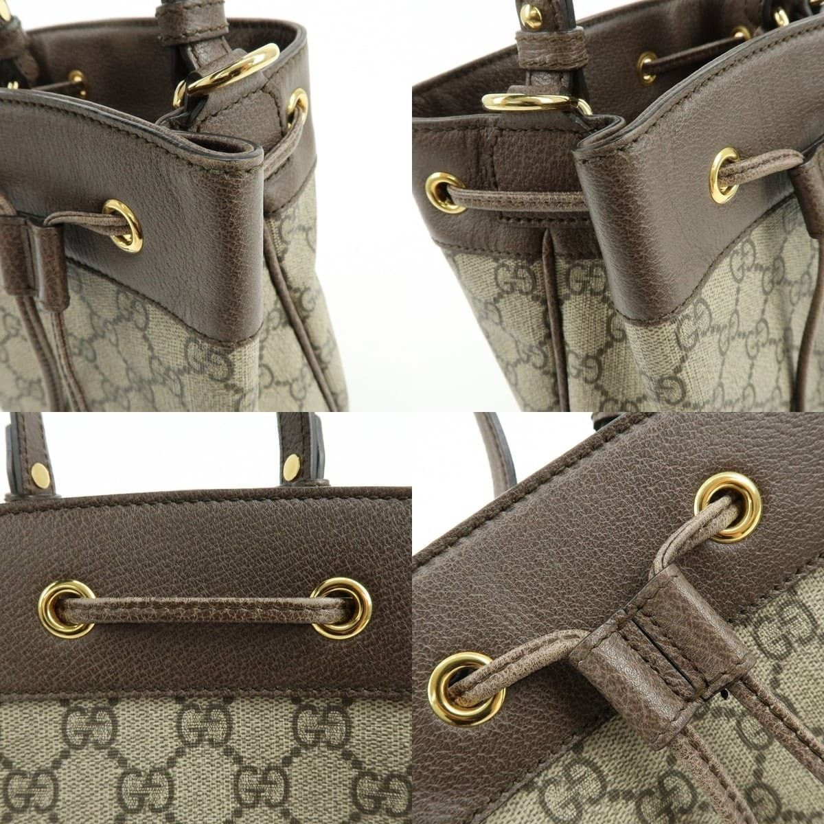 Gucci Gucci Ophidia GG Supreme Bucket Bag Brown Size ONE SIZE - 6 Thumbnail