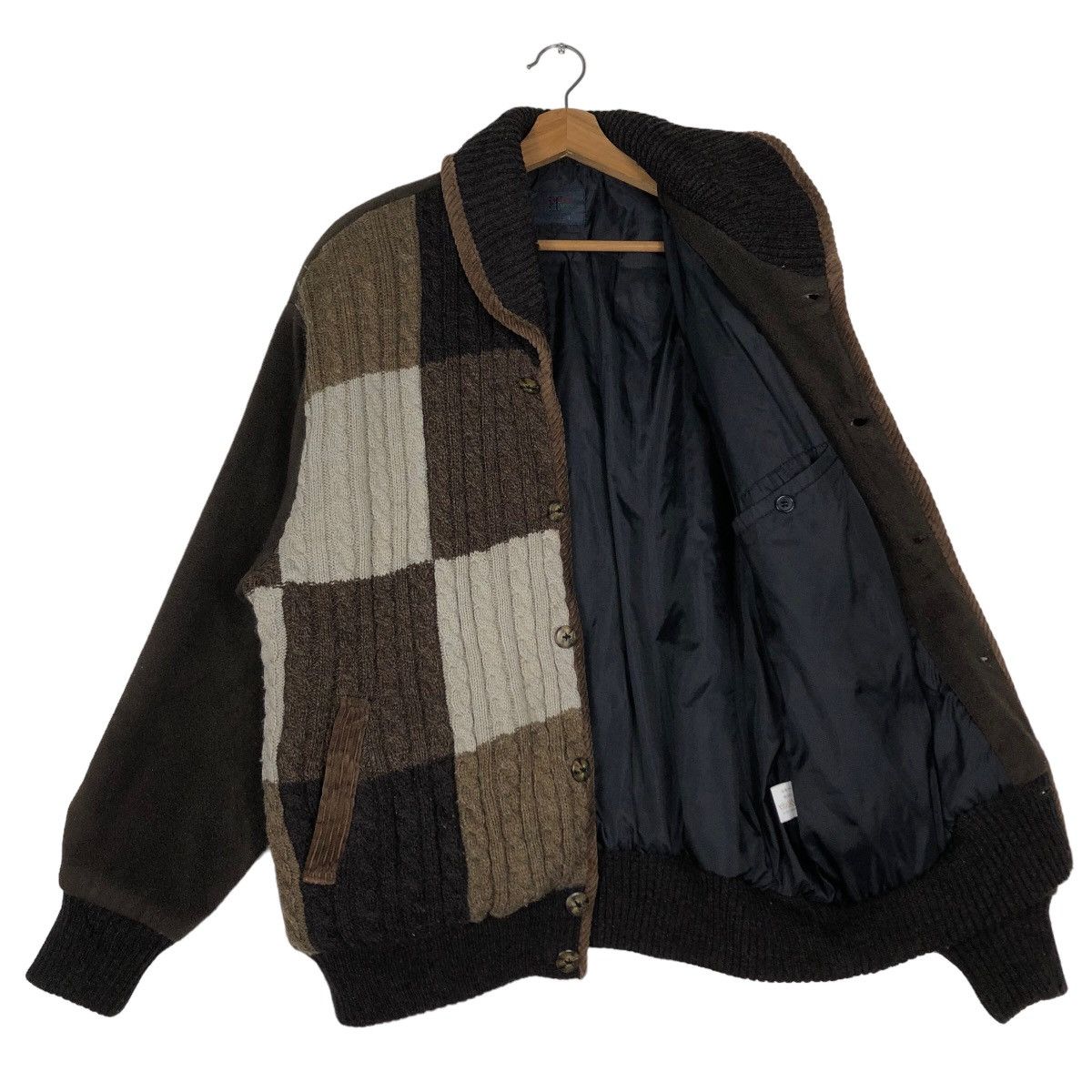 Japanese Brand 🔥Vtg Bomber Jacket Bicolman Tartan Design Issey Miyake Size US M / EU 48-50 / 2 - 9 Thumbnail