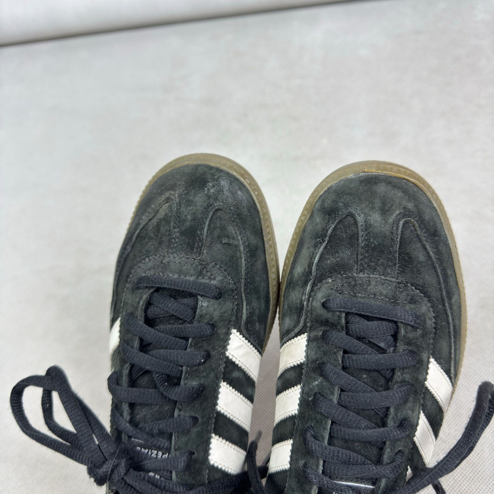 Adidas Adidas Handball Spezial 551483 Men's Black White Shoes 5 Size US 5 / EU 37 - 4 Thumbnail