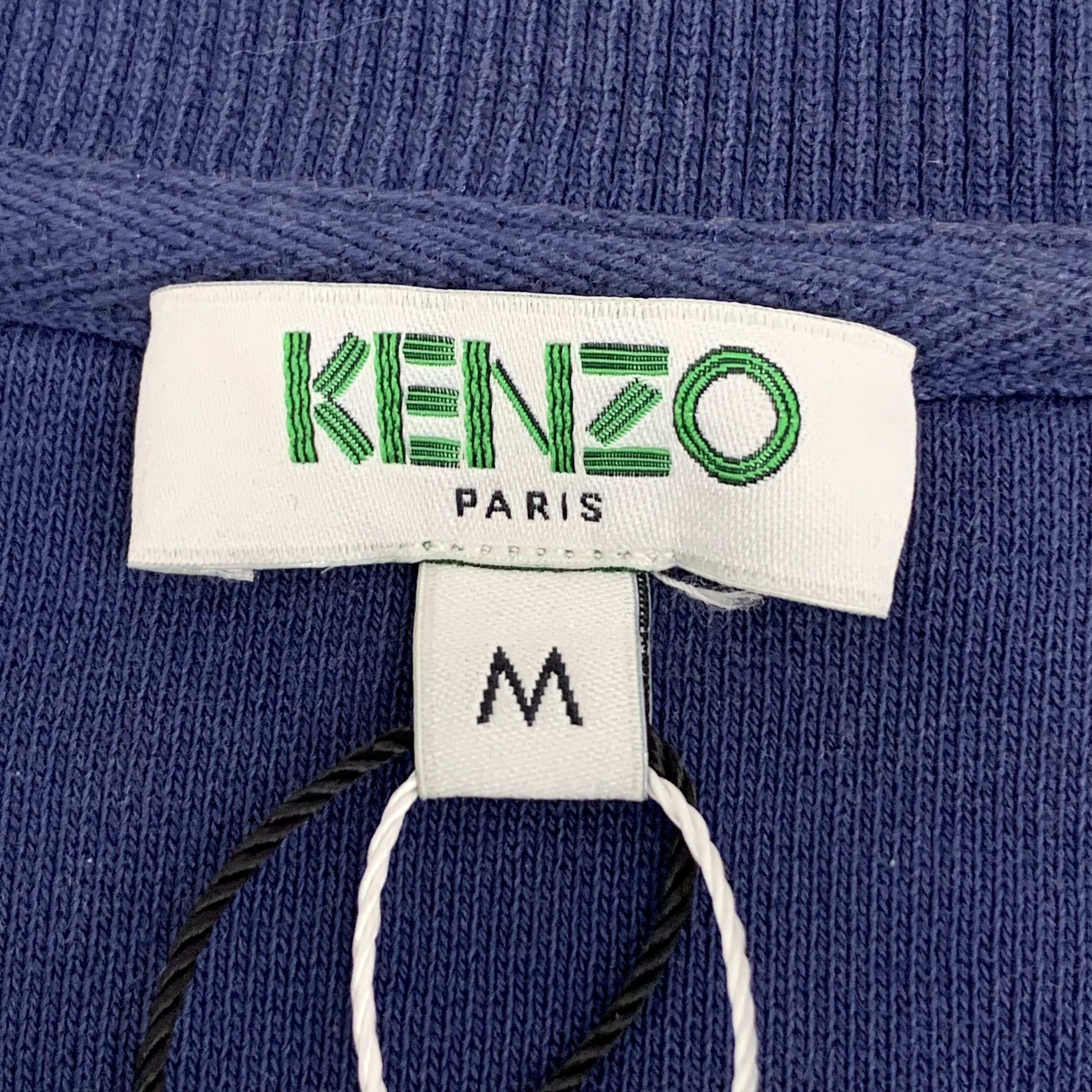 Kenzo Kenzo Blue Tiger Logo Sweatshirt (Size M) Size US M / EU 48-50 / 2 - 4 Thumbnail