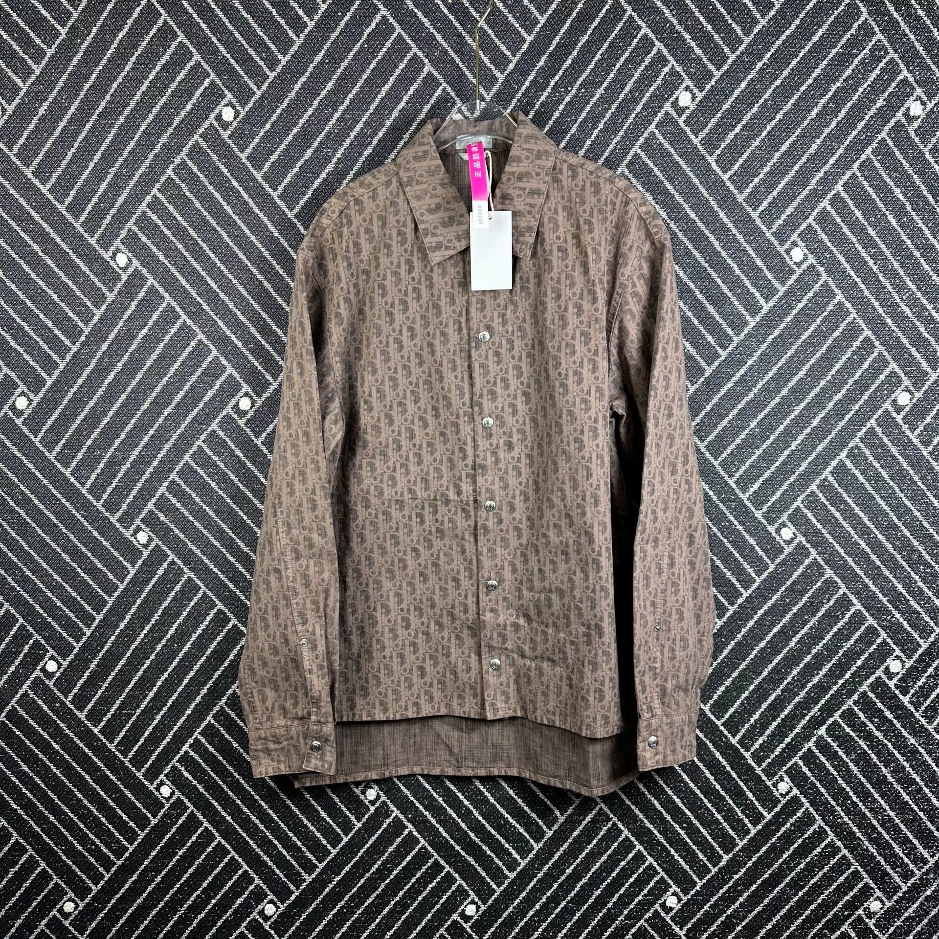 Dior Dior Brown Shirt Size 46 Size US S / EU 44-46 / 1 - 1 Thumbnail