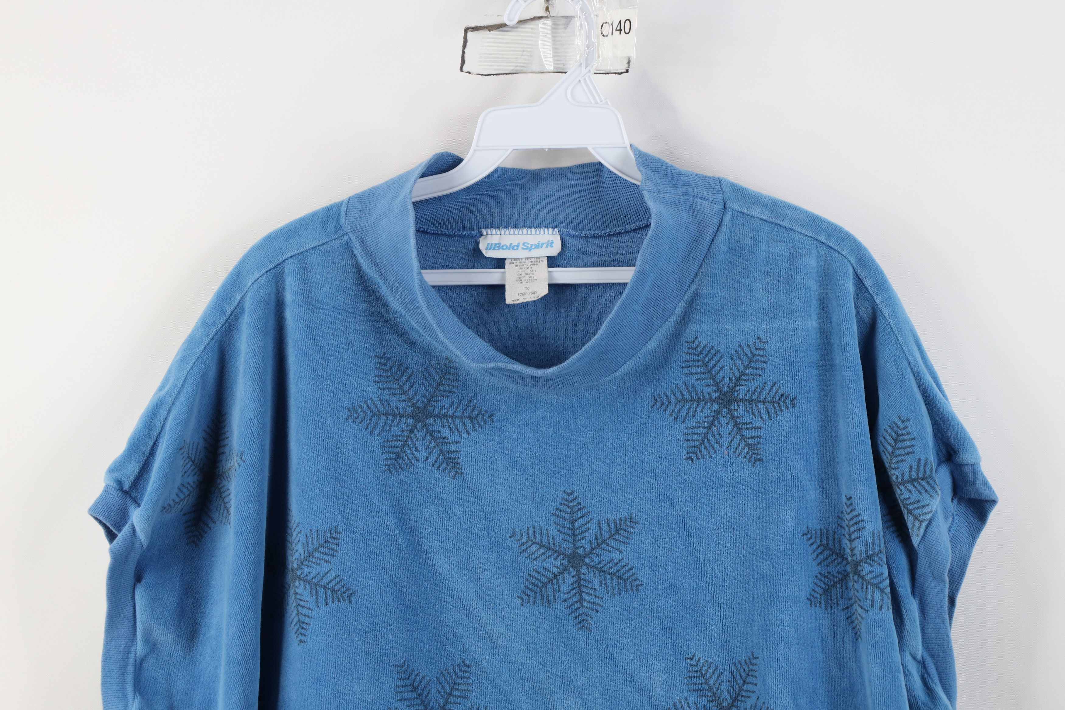 Vintage Vintage 80s 90s Streetwear Sleeve Snowflake Sweater Vest USA Size 3XL / US 20-22 - 2 Thumbnail
