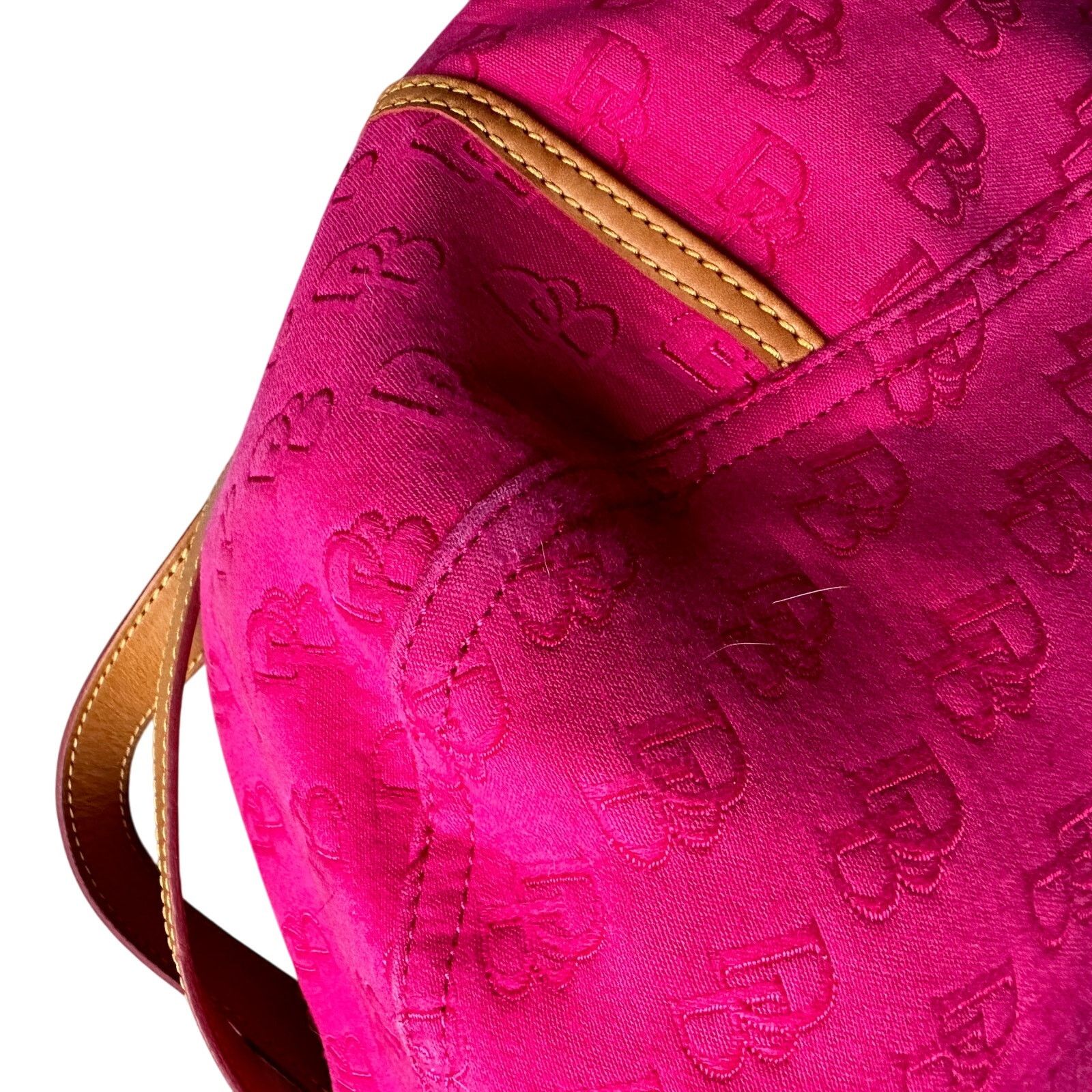 Dooney & Bourke Dooney & Bourke Oversize Deep Pink Hobo Bag Size ONE SIZE - 15 Thumbnail
