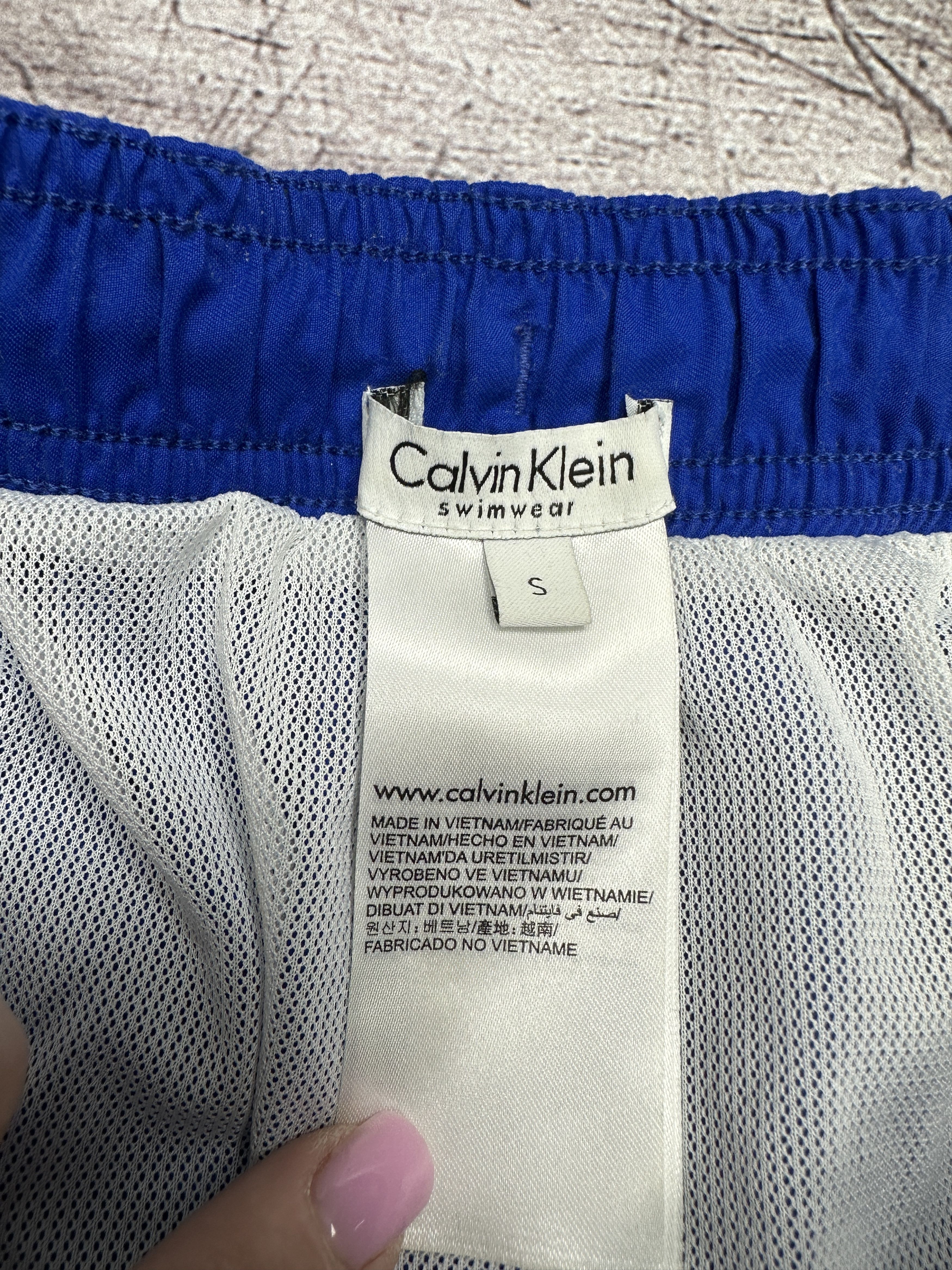 Calvin Klein Calvin Klein Swimwear Mens Nylon Shorts Size US 30 / EU 46 - 3 Thumbnail
