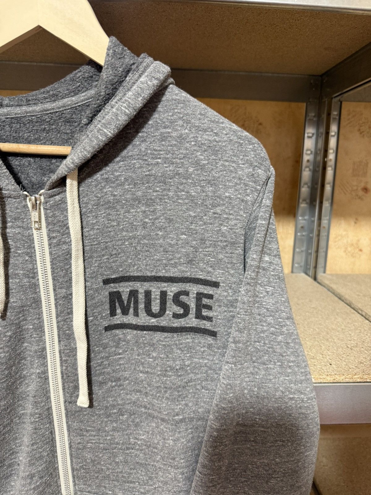Band Tees × Vintage Vintage Muse Drones Retro Full Zip Hoodie 2015 Y2K Hype Size US XL / EU 56 / 4 - 3 Thumbnail