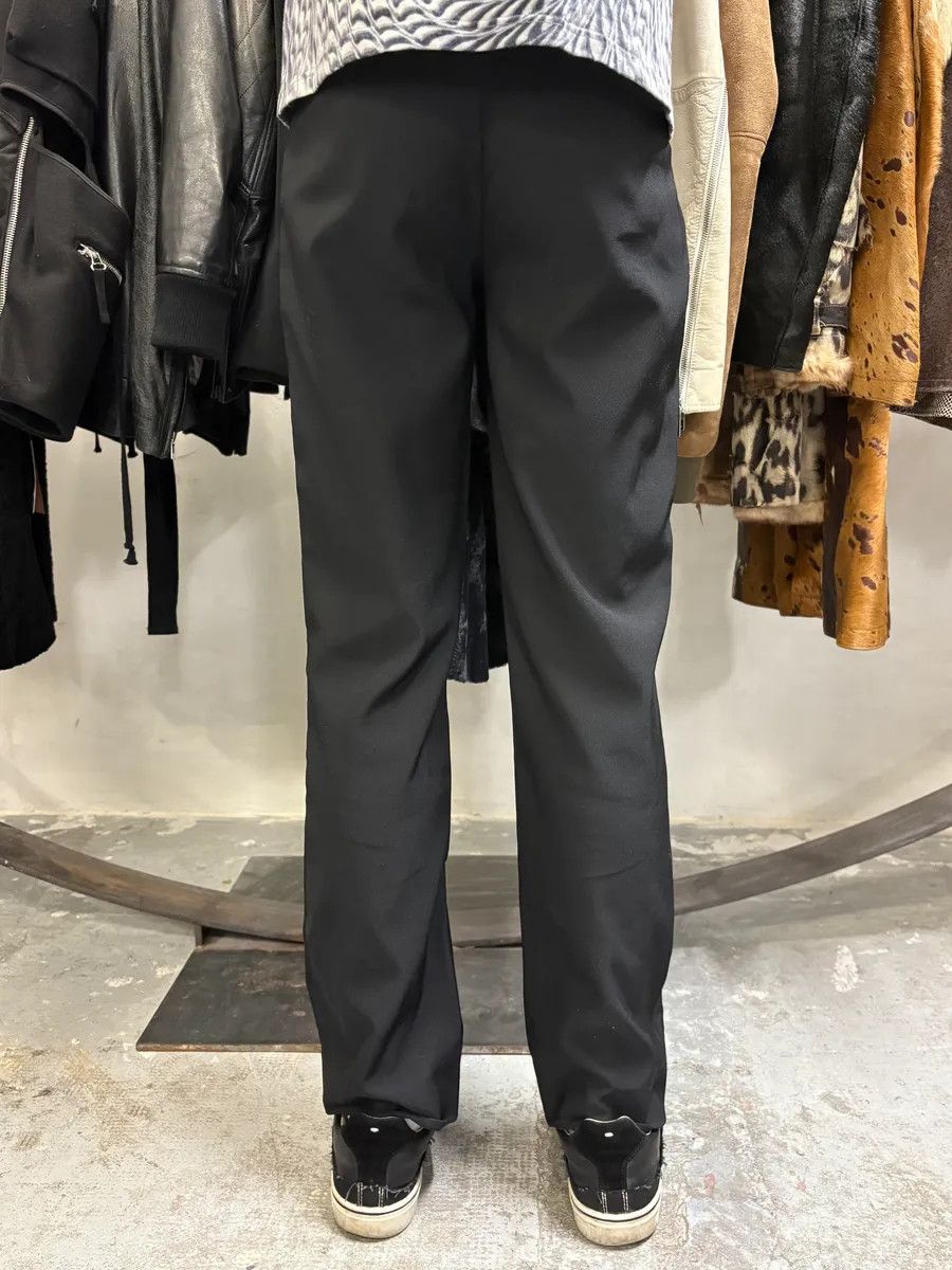 Gianfranco Ferre × Vintage 2000s Gianfranco Ferré Black Straps Pants Size US 30 / EU 46 - 3 Thumbnail