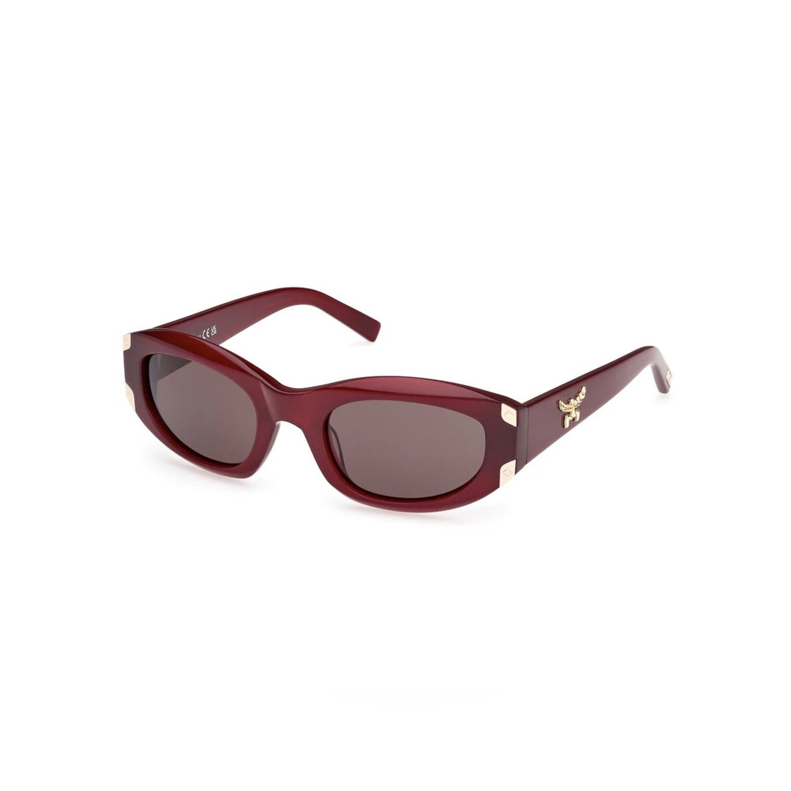 MCM New MCM MW0006 69A Burgundy Oval Sunglasses Authentic Size ONE SIZE - 1 Thumbnail