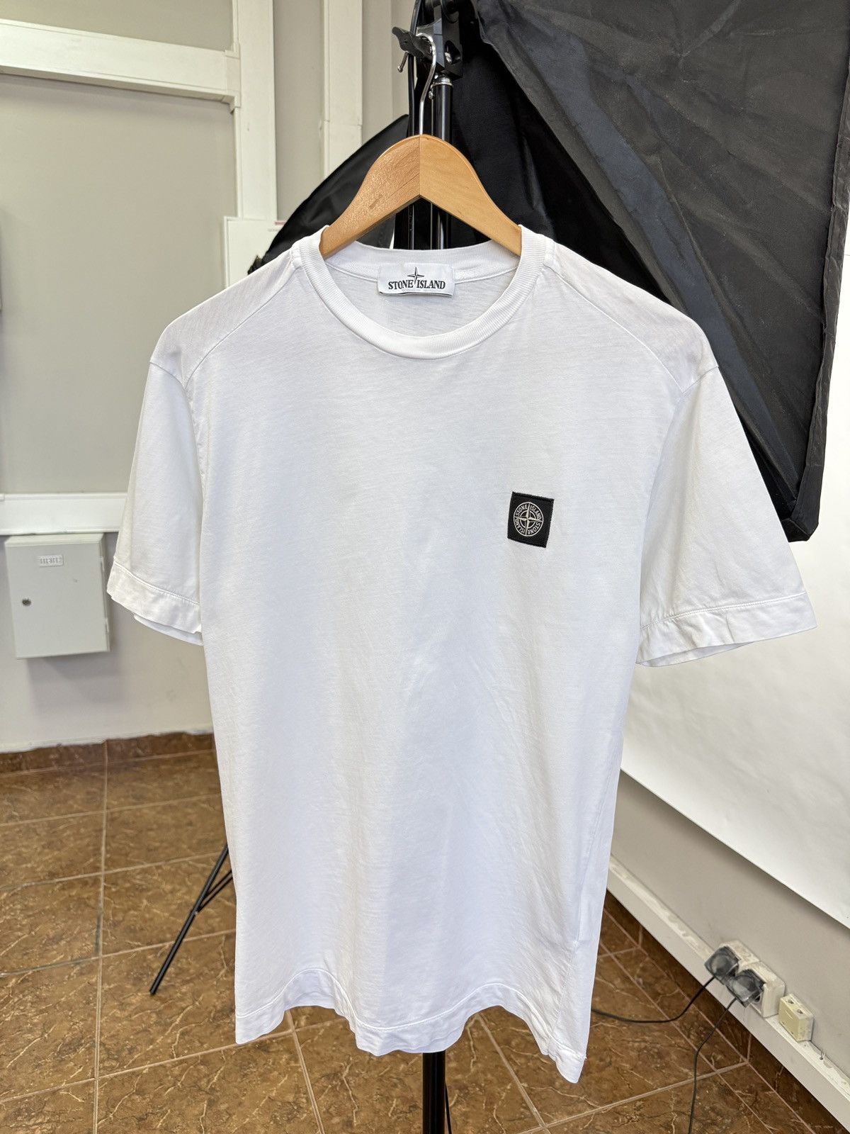 🇮🇹 Y2K Stone Island Patch Program T-shirt Rare Retro Hype