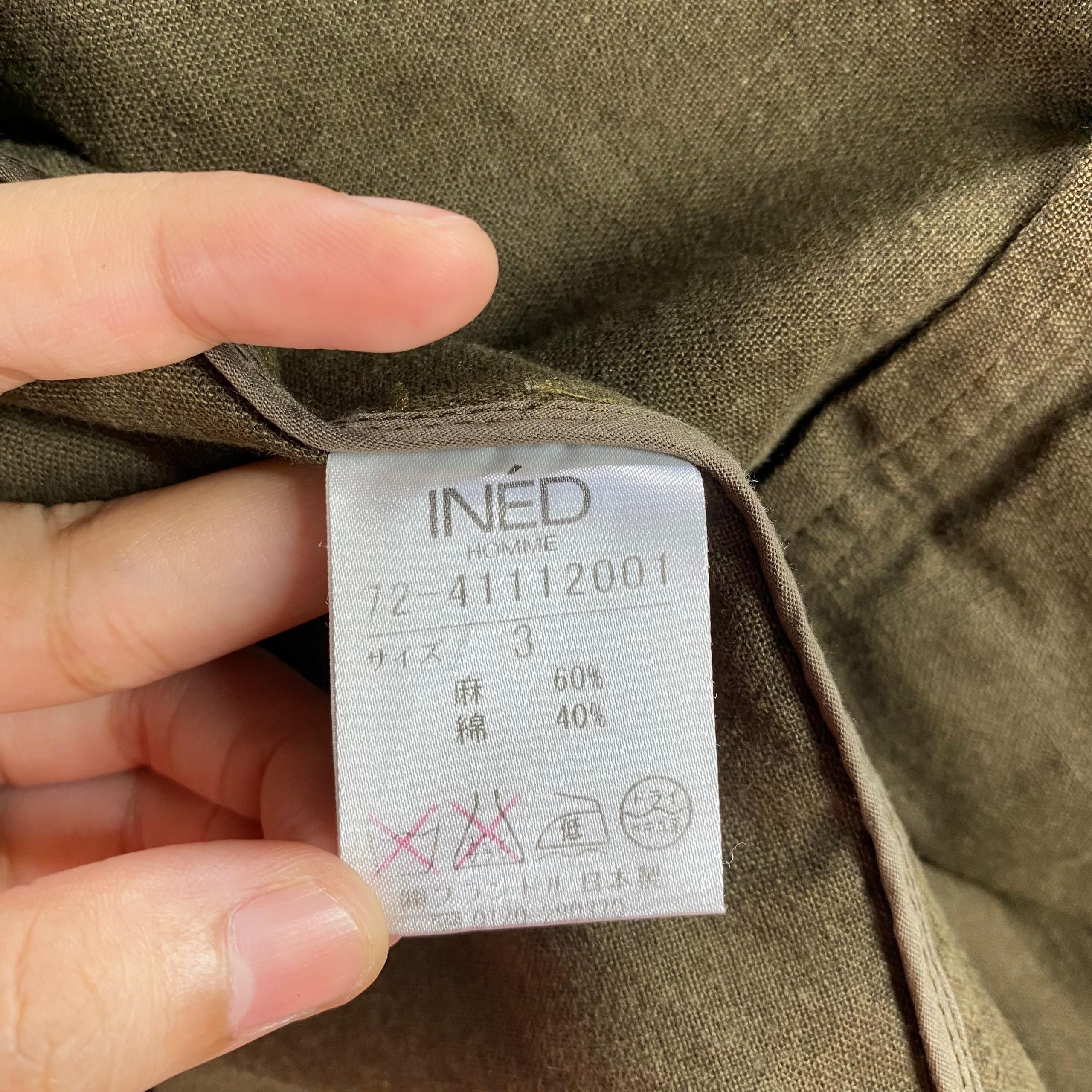 Yohji Yamamoto Vintage 90s Ined Homme by Yohji Yamamoto Parka Jacket Size US L / EU 52-54 / 3 - 11 Thumbnail