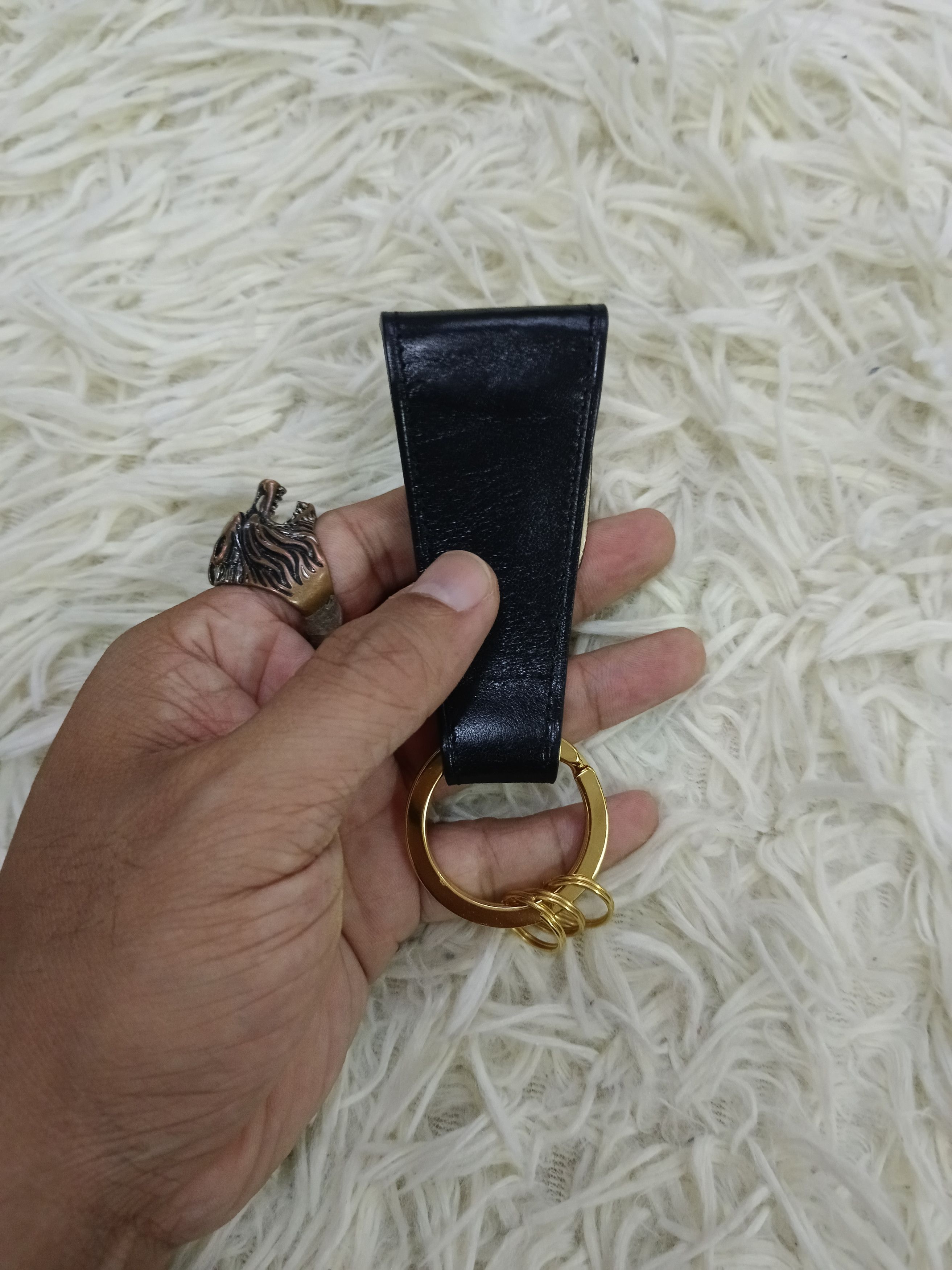 Vivienne Westwood VIVIENNE WESTWOOD LEATHER KEY RING Size ONE SIZE - 2 Thumbnail