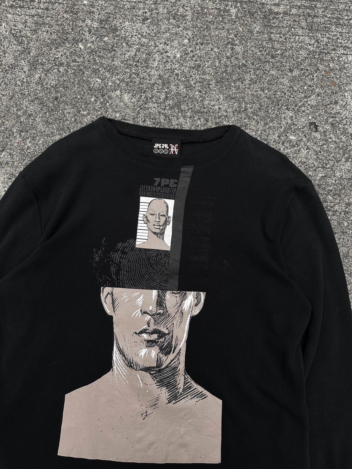 Jean Paul Gaultier JPG Jean Paul Gaultier Cyber Security Scan Tee Size US S / EU 44-46 / 1 - 4 Thumbnail