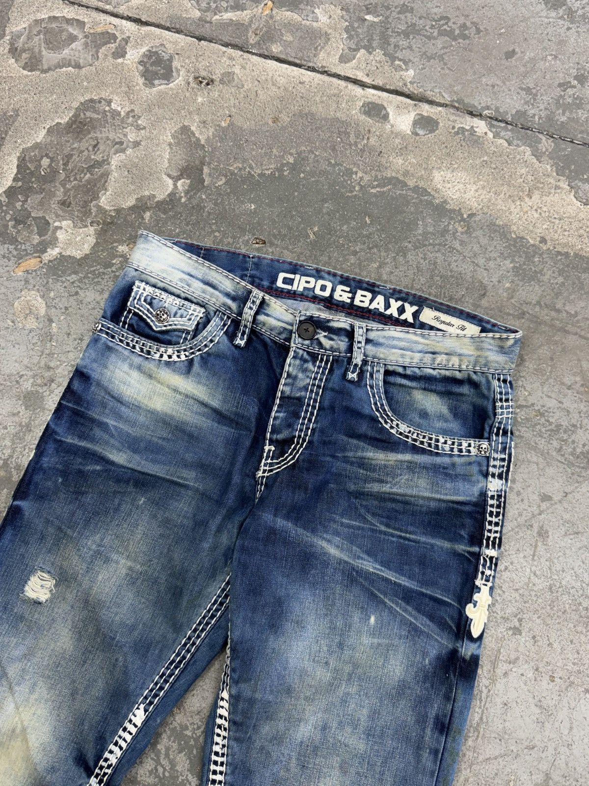 Japanese Brand Archive y2k Denim Pants Jeans Size US 32 / EU 48 - 2 Thumbnail