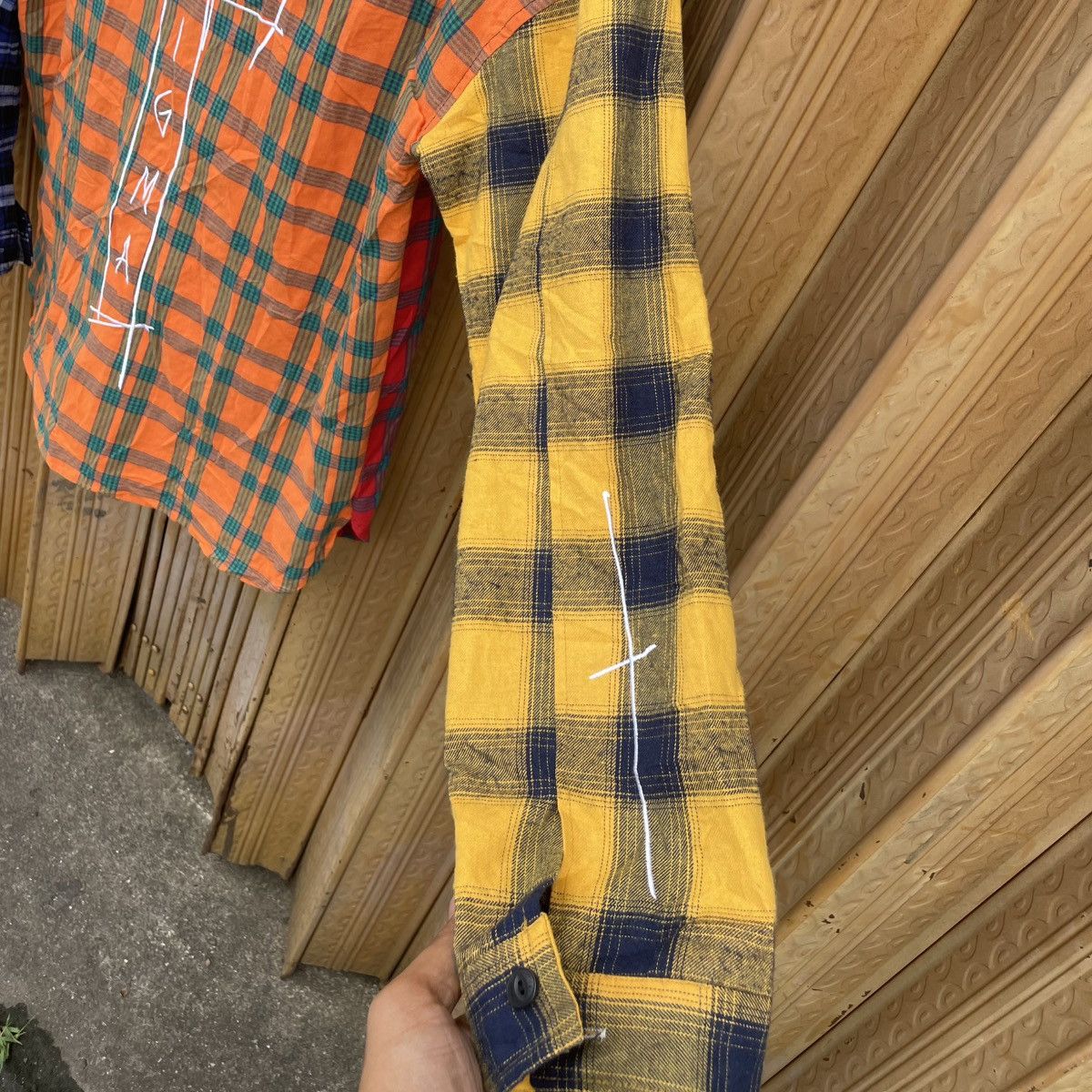 If Six Was Nine Stigma LTD Vatos Society Multicolor Flannel Needles Style Size US L / EU 52-54 / 3 - 11 Thumbnail