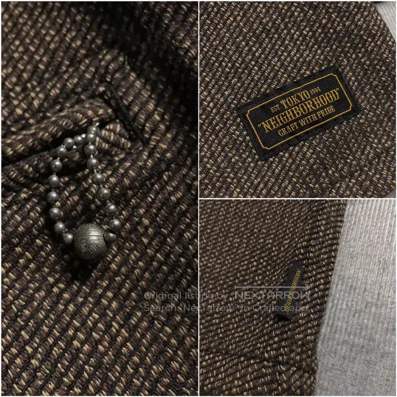 Neighborhood Neighborhood Melado Japanese and English Retro Horse Leath Size US L / EU 52-54 / 3 - 7 Thumbnail