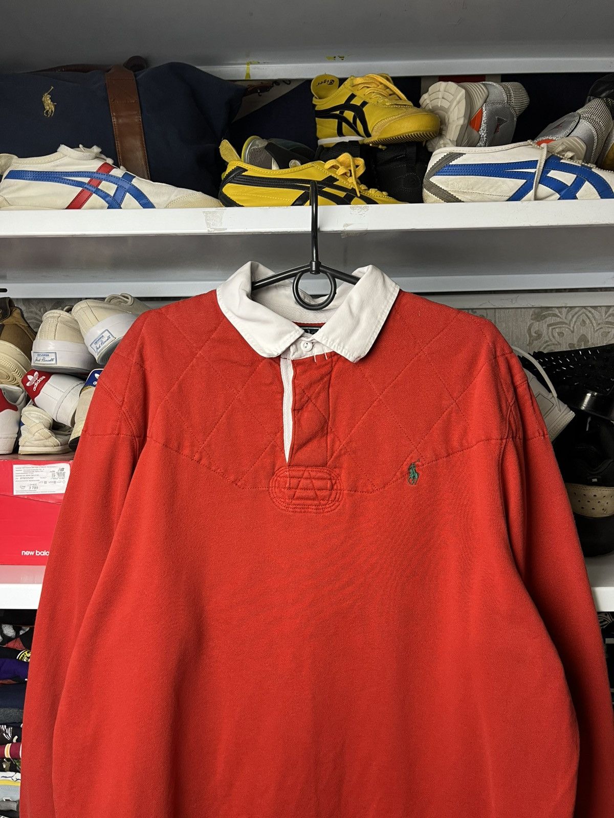Polo Ralph Lauren Vintage Y2k Polo Ralph Lauren Rugby Long Sleeve Shirt Size US XL / EU 56 / 4 - 2 Thumbnail