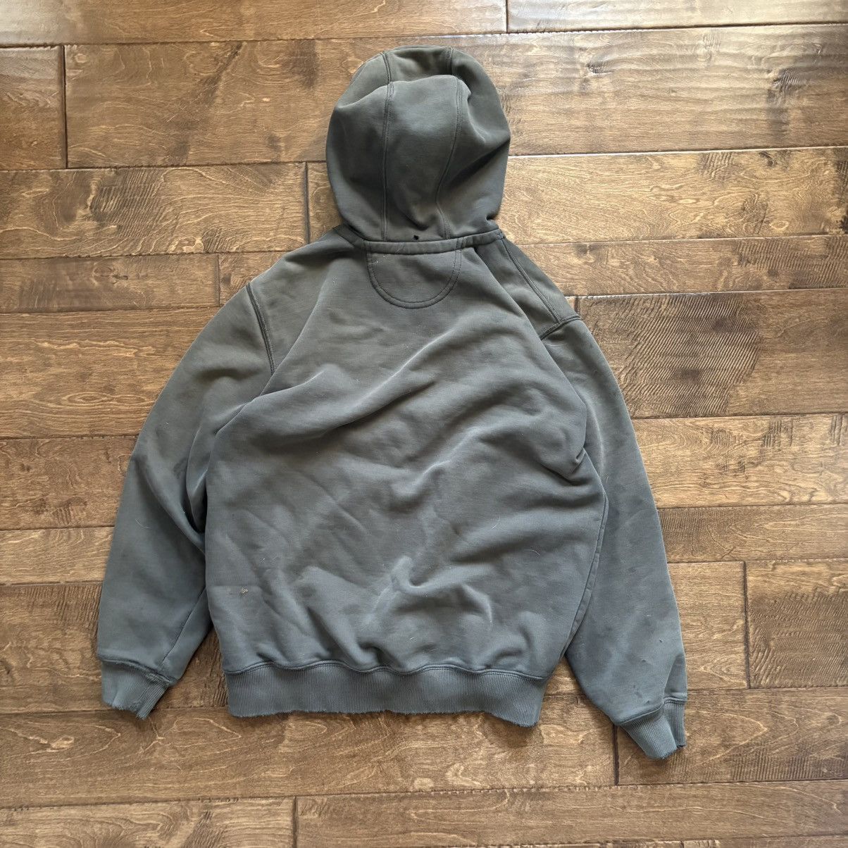 Carhartt × Vintage Vintage Distressed Carhartt Pine Green Hoodie Size US L / EU 52-54 / 3 - 5 Thumbnail