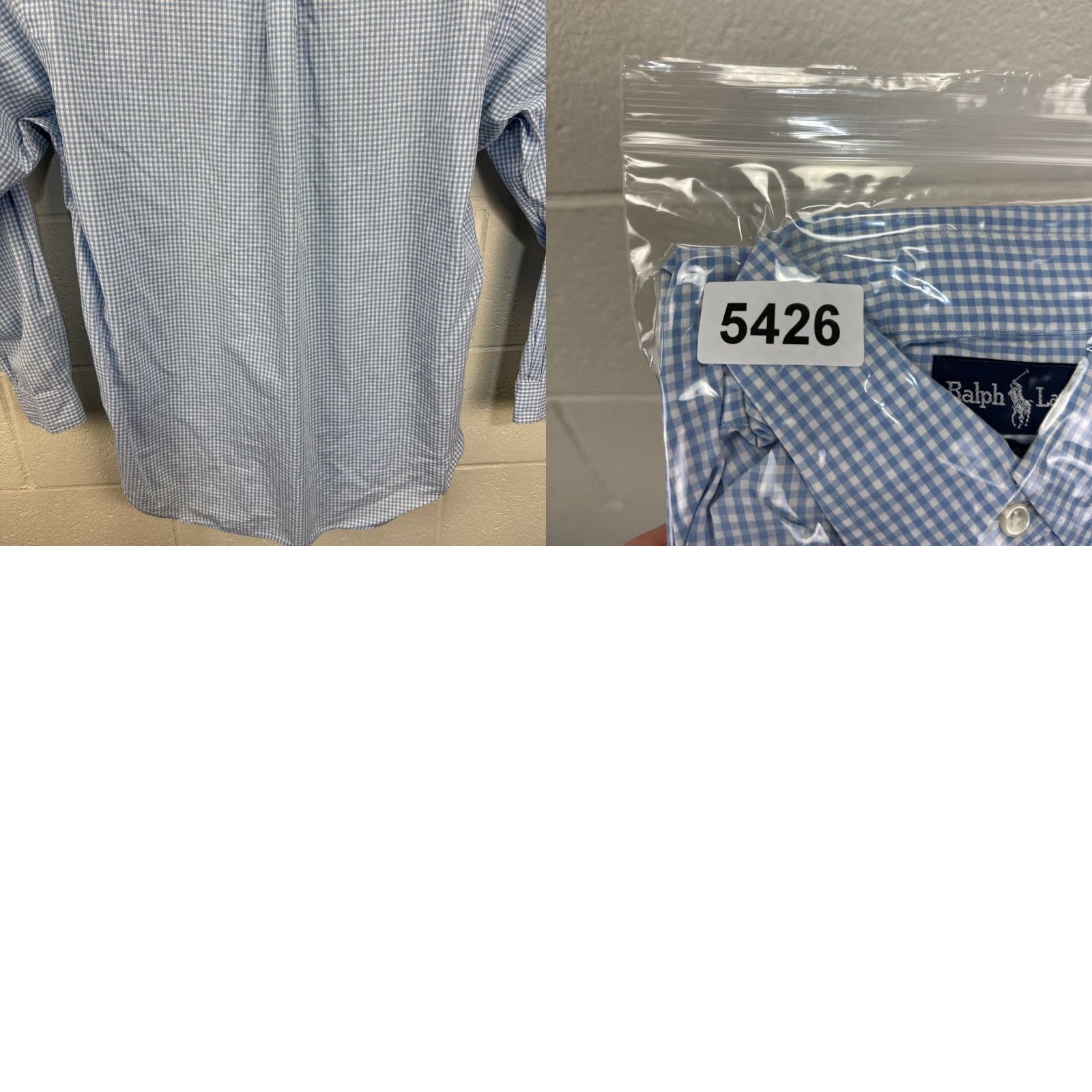 Polo Ralph Lauren Polo Ralph Lauren Shirt Mens Medium Blue Gingham Check Oxford Pony Long Sleeve Size US M / EU 48-50 / 2 - 11 Thumbnail